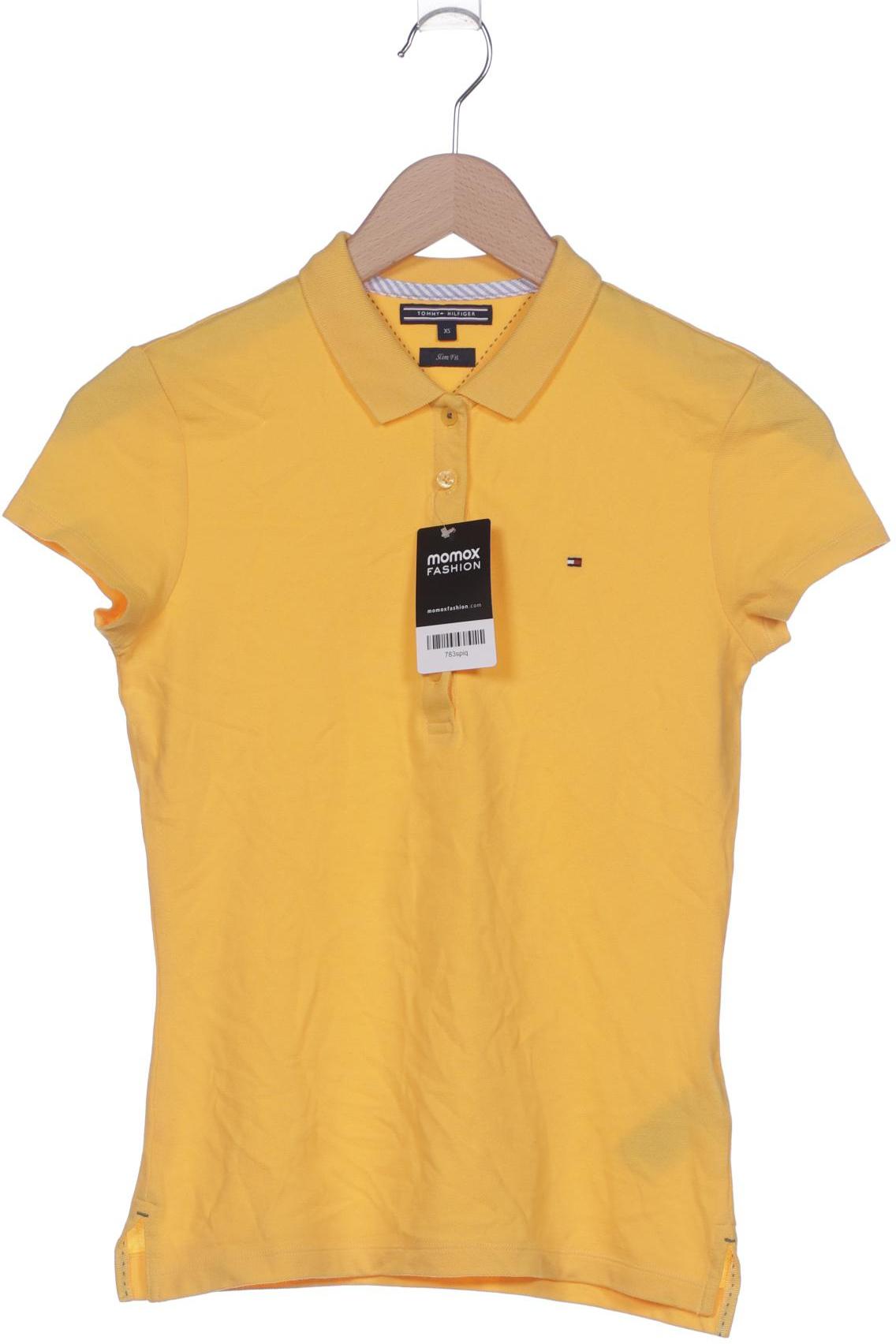

Tommy Hilfiger Damen Poloshirt, gelb, Gr. 34