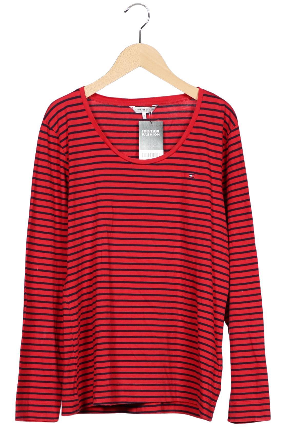 

Tommy Hilfiger Damen Langarmshirt, rot, Gr. 44