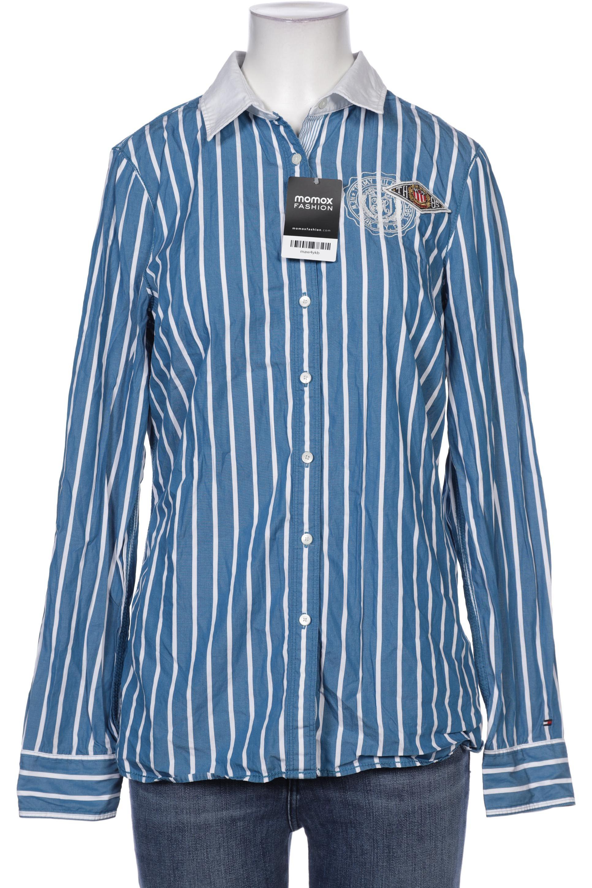

Tommy Hilfiger Damen Bluse, blau, Gr. 10