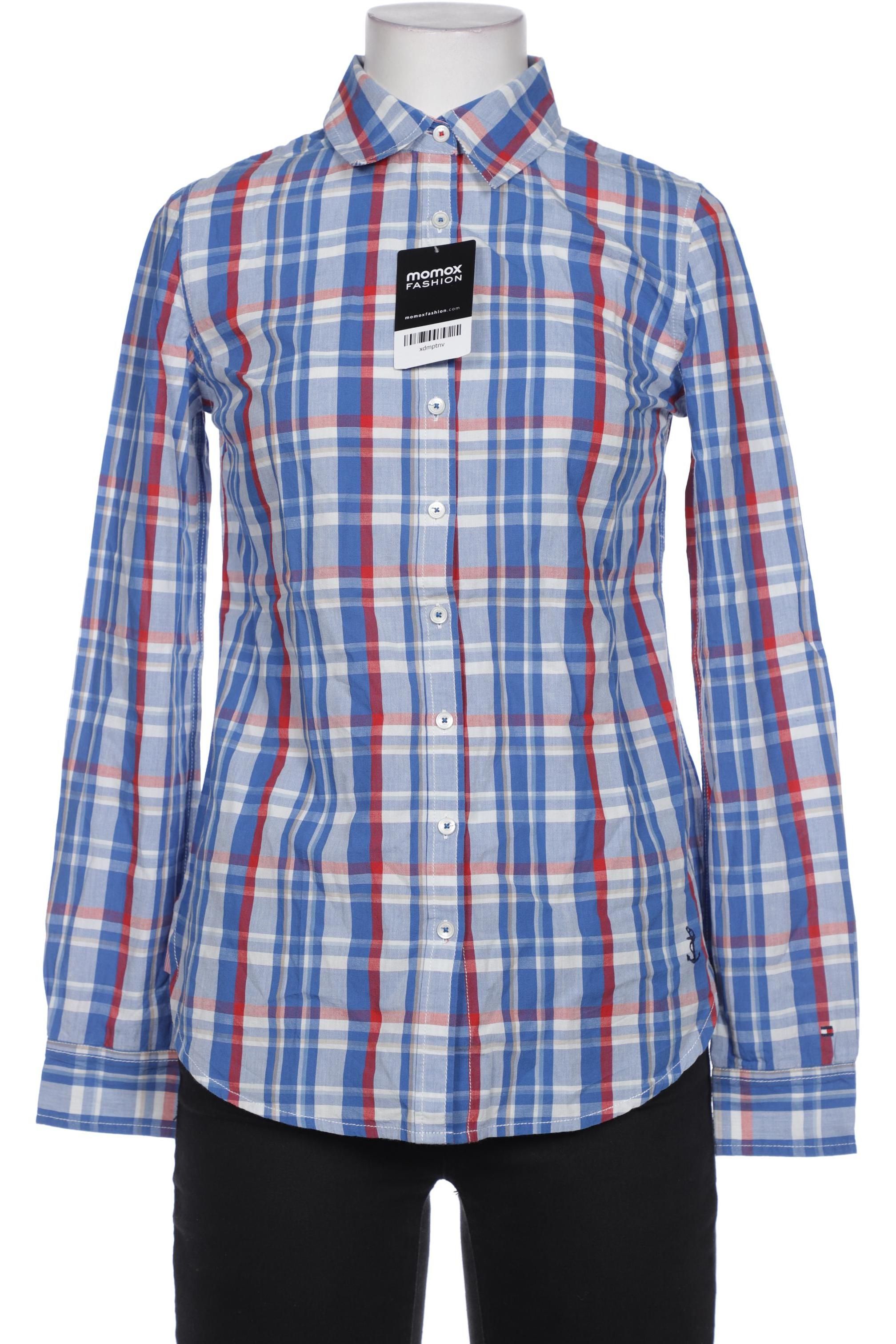 

Tommy Hilfiger Damen Bluse, blau, Gr. 2