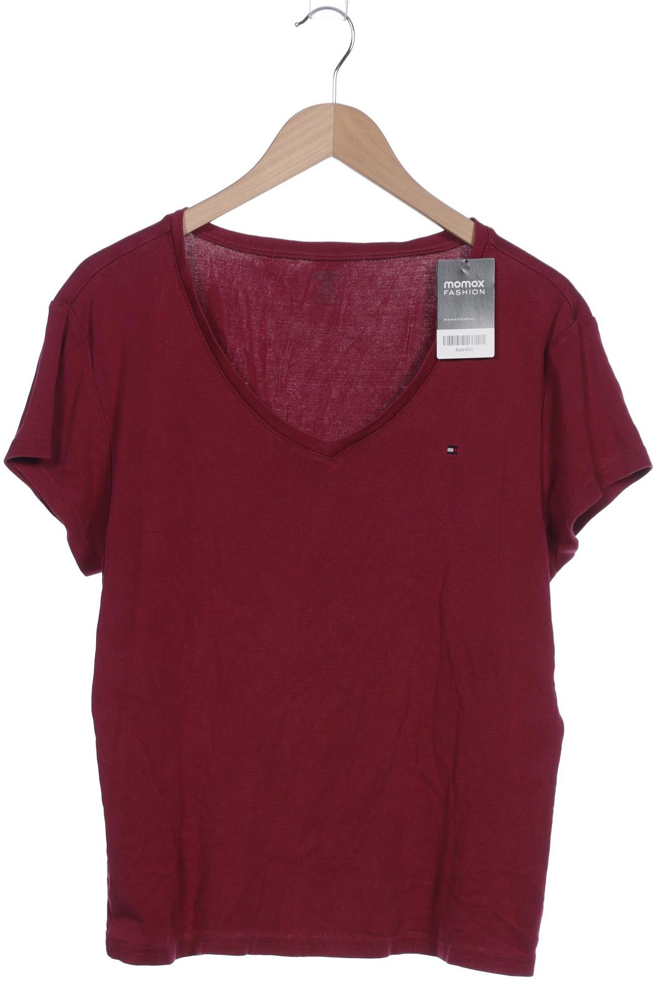 

Tommy Hilfiger Damen T-Shirt, bordeaux, Gr. 46