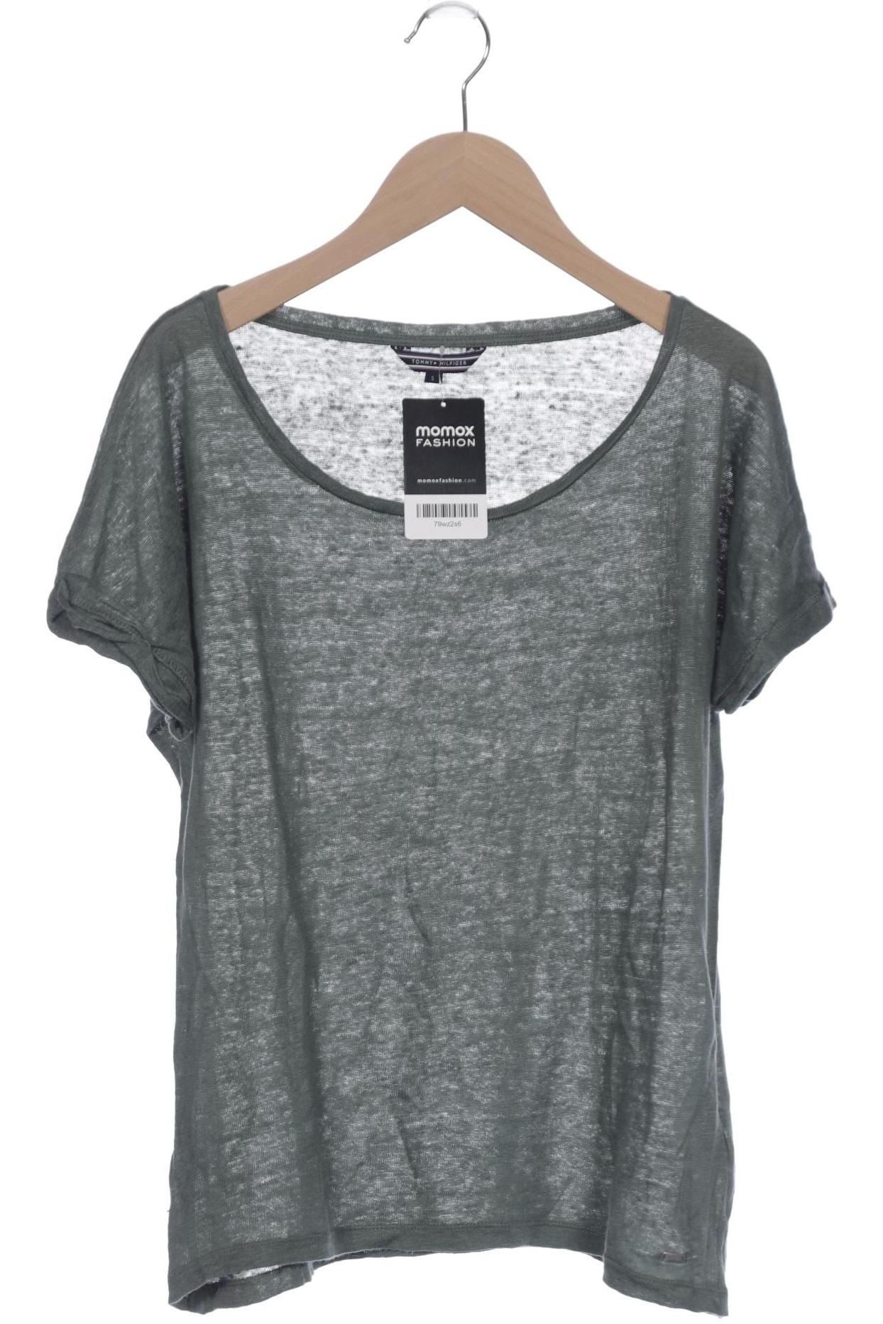 

Tommy Hilfiger Damen T-Shirt, grün, Gr. 36