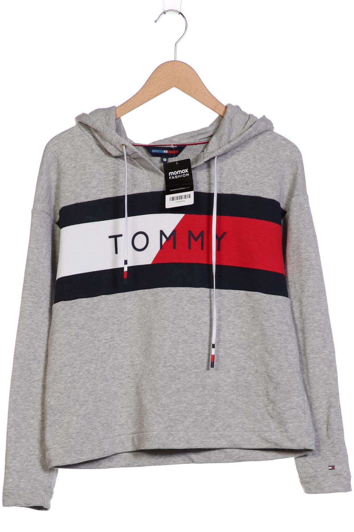 

Tommy Hilfiger Damen Kapuzenpullover, grau, Gr. 38