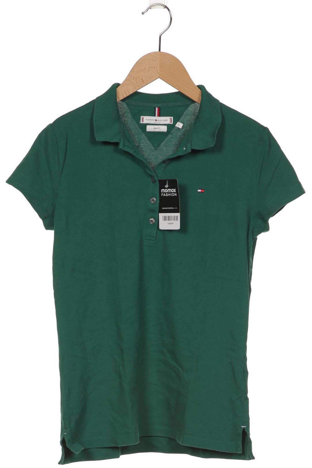 

Tommy Hilfiger Damen Poloshirt, grün, Gr. 38
