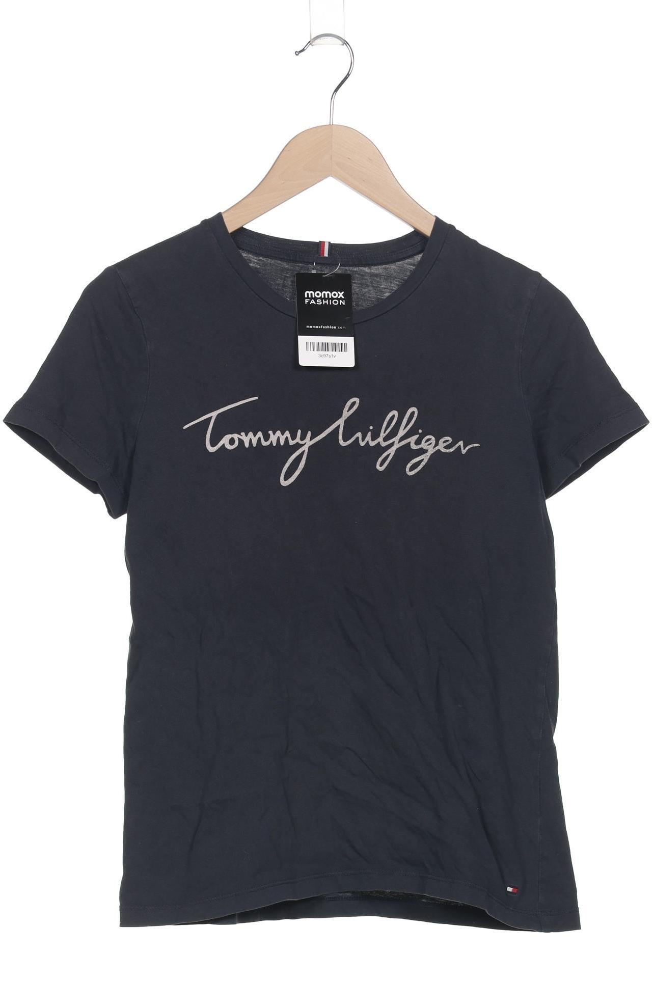 

Tommy Hilfiger Damen T-Shirt, marineblau, Gr. 36