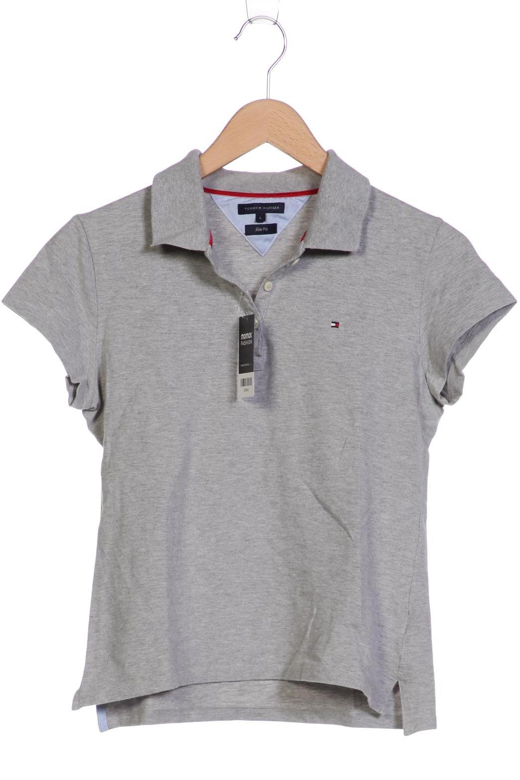 

Tommy Hilfiger Damen Poloshirt, grau, Gr. 42