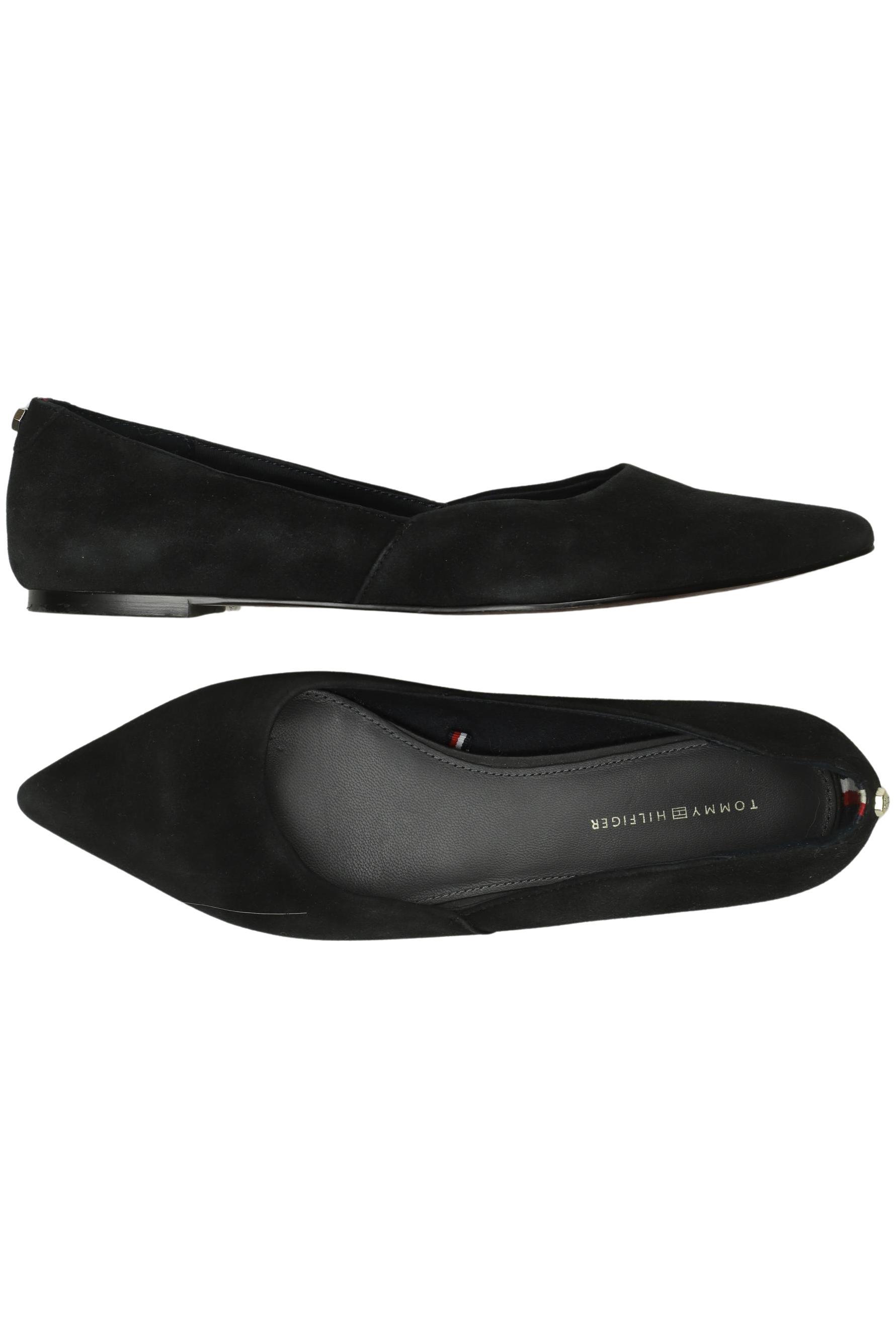 

Tommy Hilfiger Damen Ballerinas, schwarz, Gr. 39