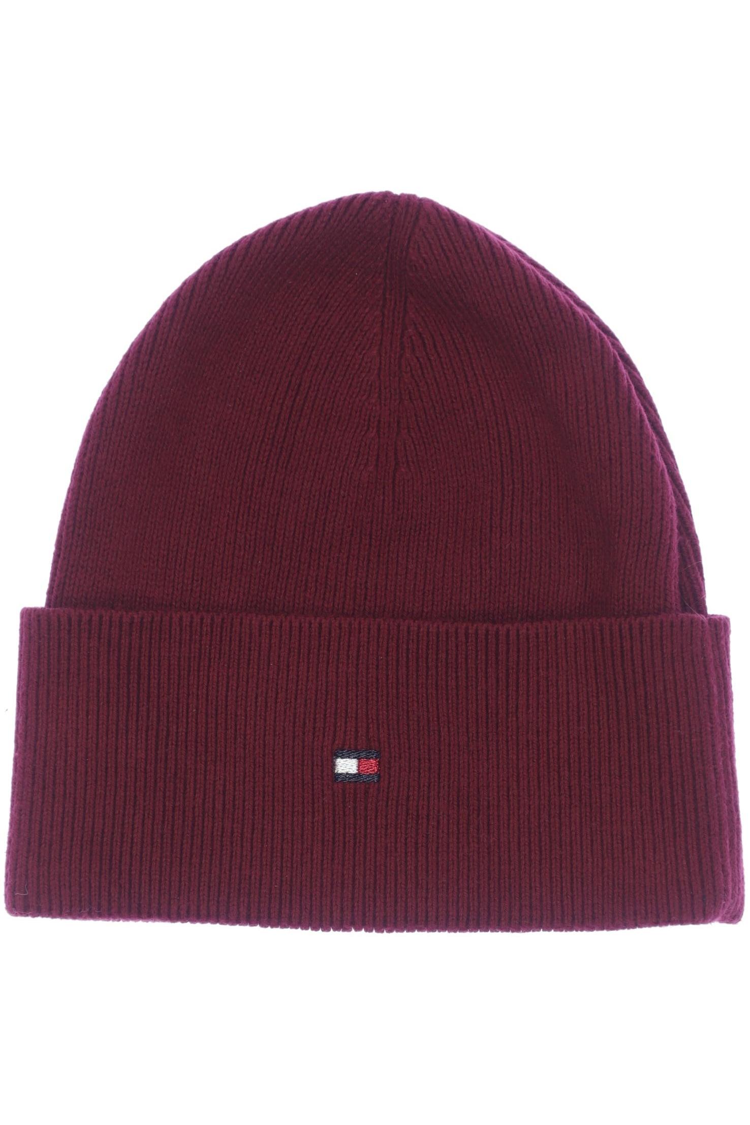 

Tommy Hilfiger Damen Hut/Mütze, bordeaux, Gr. uni