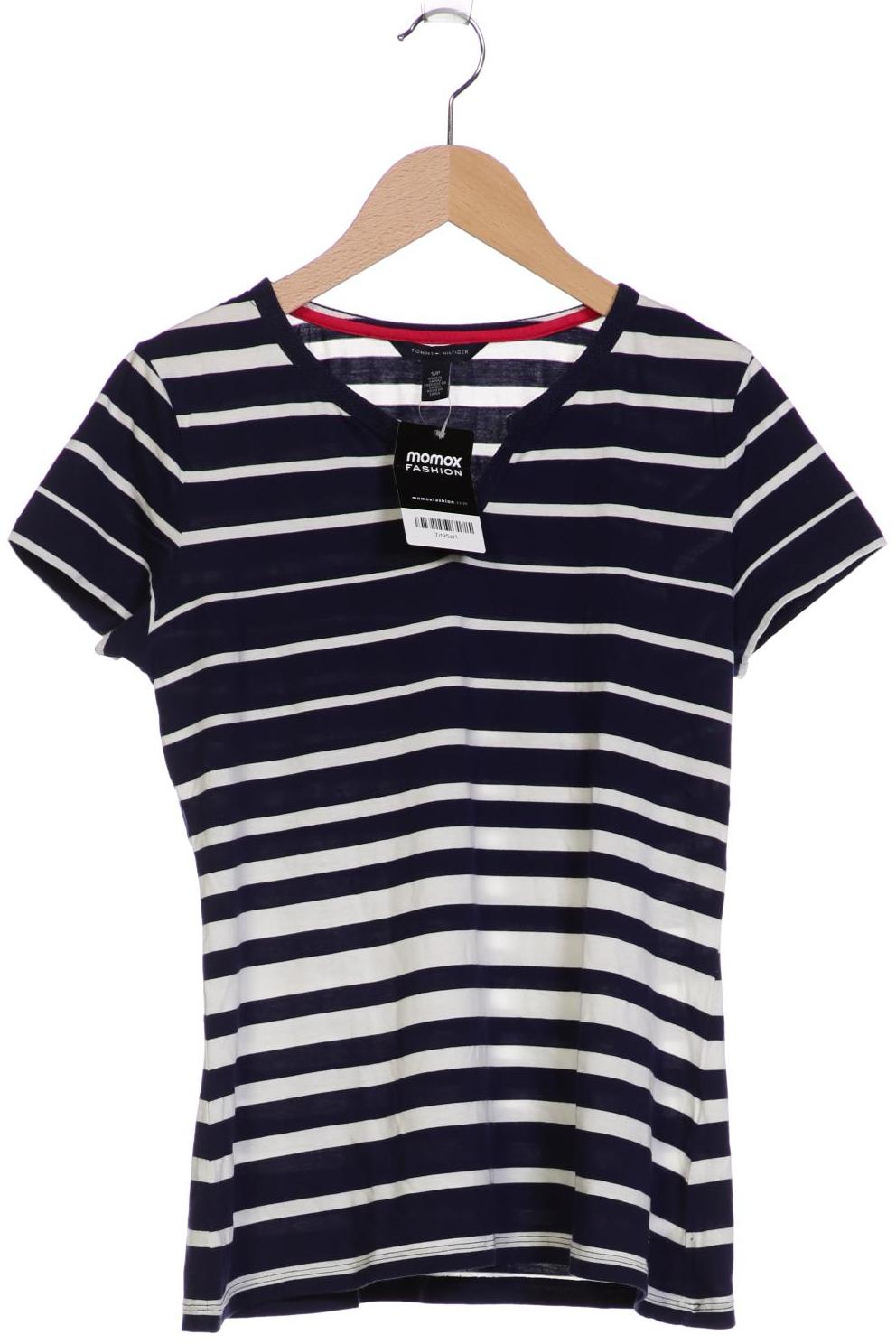 

Tommy Hilfiger Damen T-Shirt, marineblau, Gr. 36