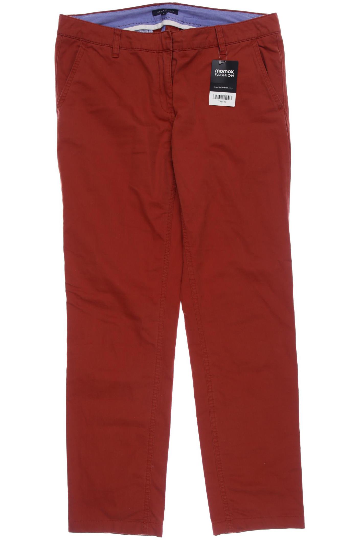 

Tommy Hilfiger Damen Stoffhose, orange, Gr. 8