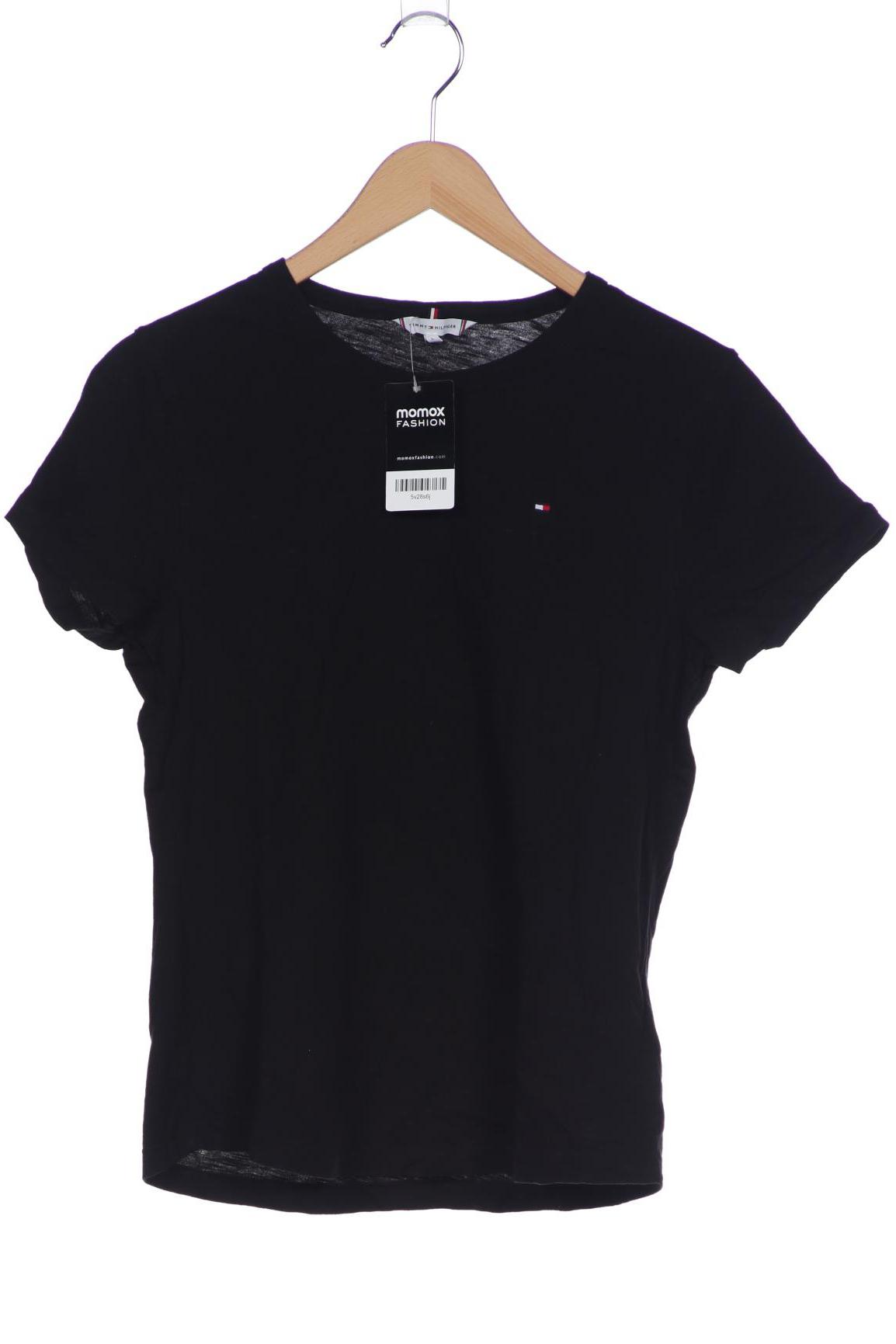 

Tommy Hilfiger Damen T-Shirt, schwarz, Gr. 42