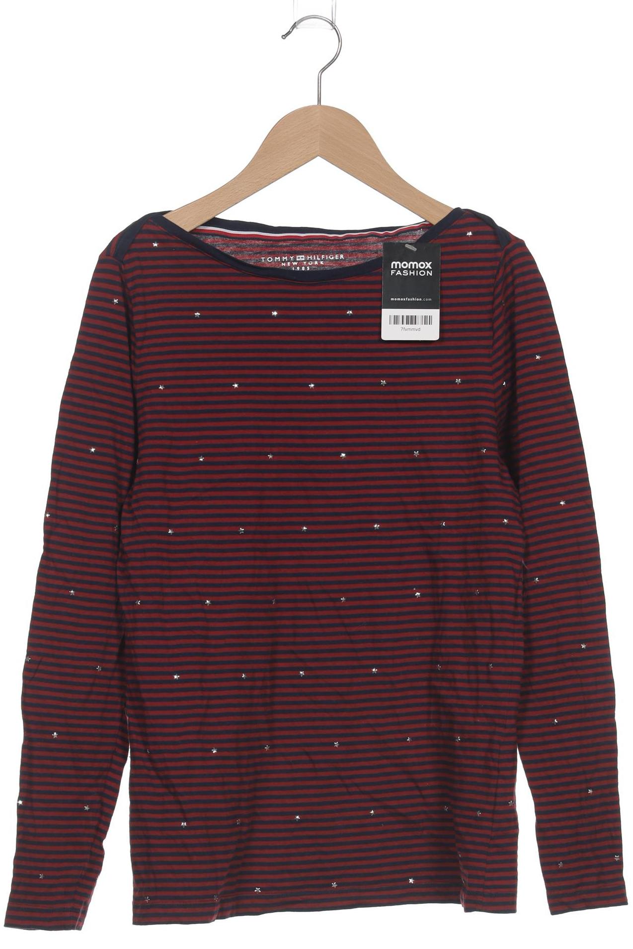 

Tommy Hilfiger Damen Langarmshirt, bordeaux, Gr. 36