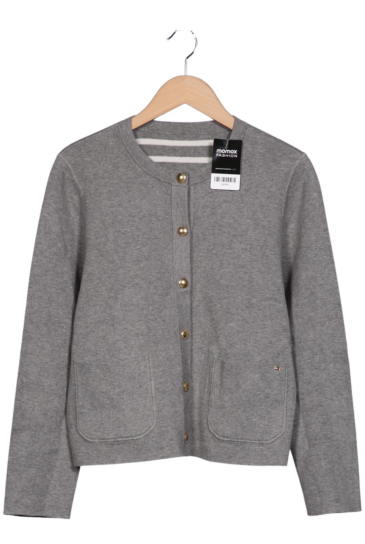

Tommy Hilfiger Damen Strickjacke, grau, Gr. 38