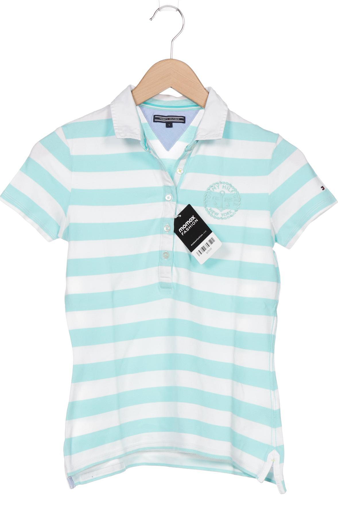 

Tommy Hilfiger Damen Poloshirt, hellblau, Gr. 36