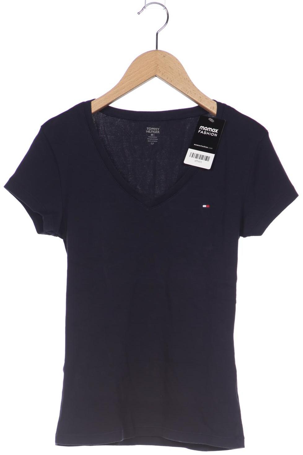 

Tommy Hilfiger Damen T-Shirt, marineblau, Gr. 36