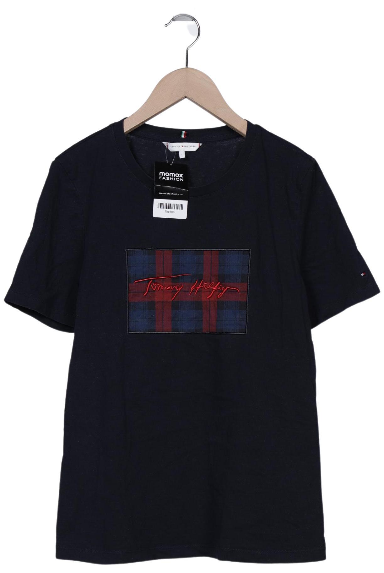 

Tommy Hilfiger Damen T-Shirt, marineblau, Gr. 42