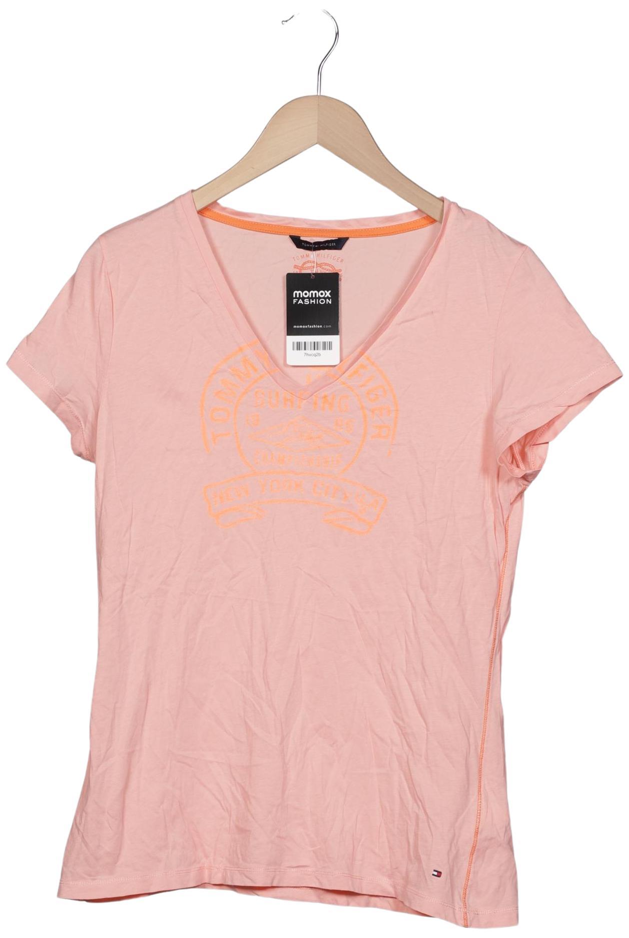 

Tommy Hilfiger Damen T-Shirt, orange, Gr. 42