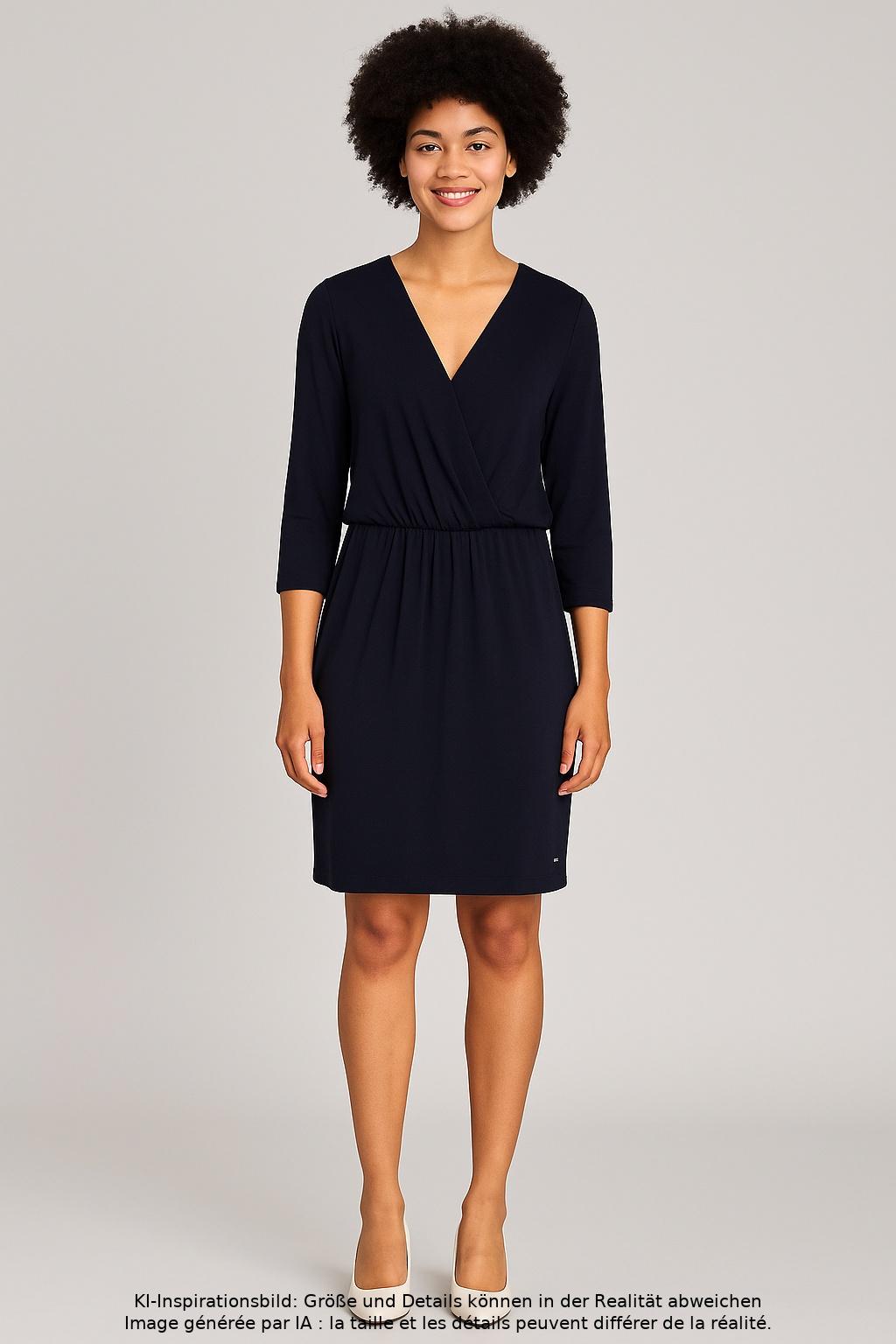 

Tommy Hilfiger Damen Kleid, marineblau, Gr. 34