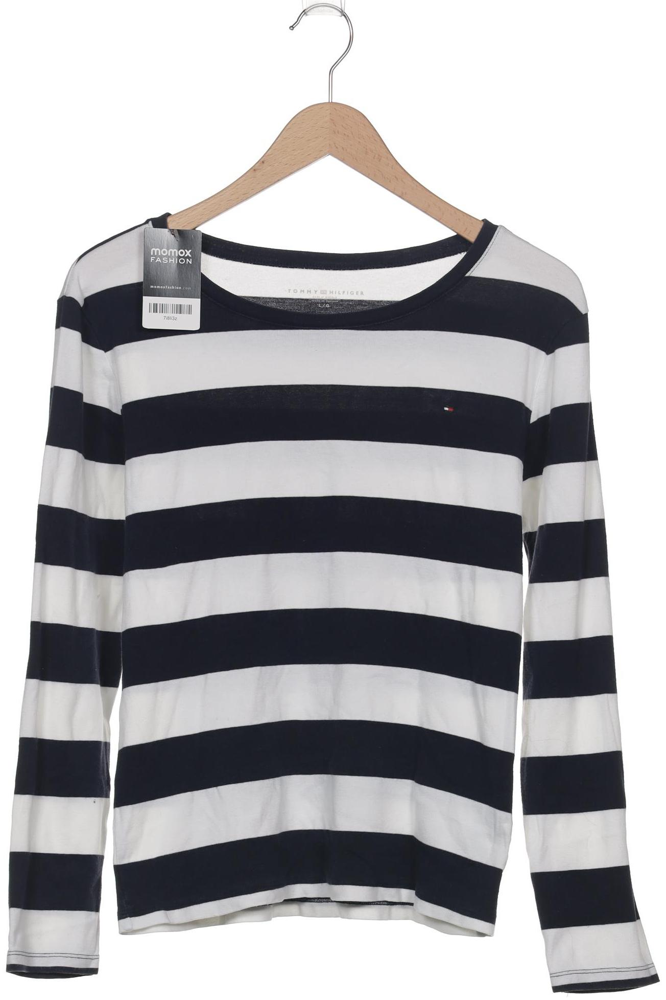 

Tommy Hilfiger Damen Langarmshirt, marineblau, Gr. 42