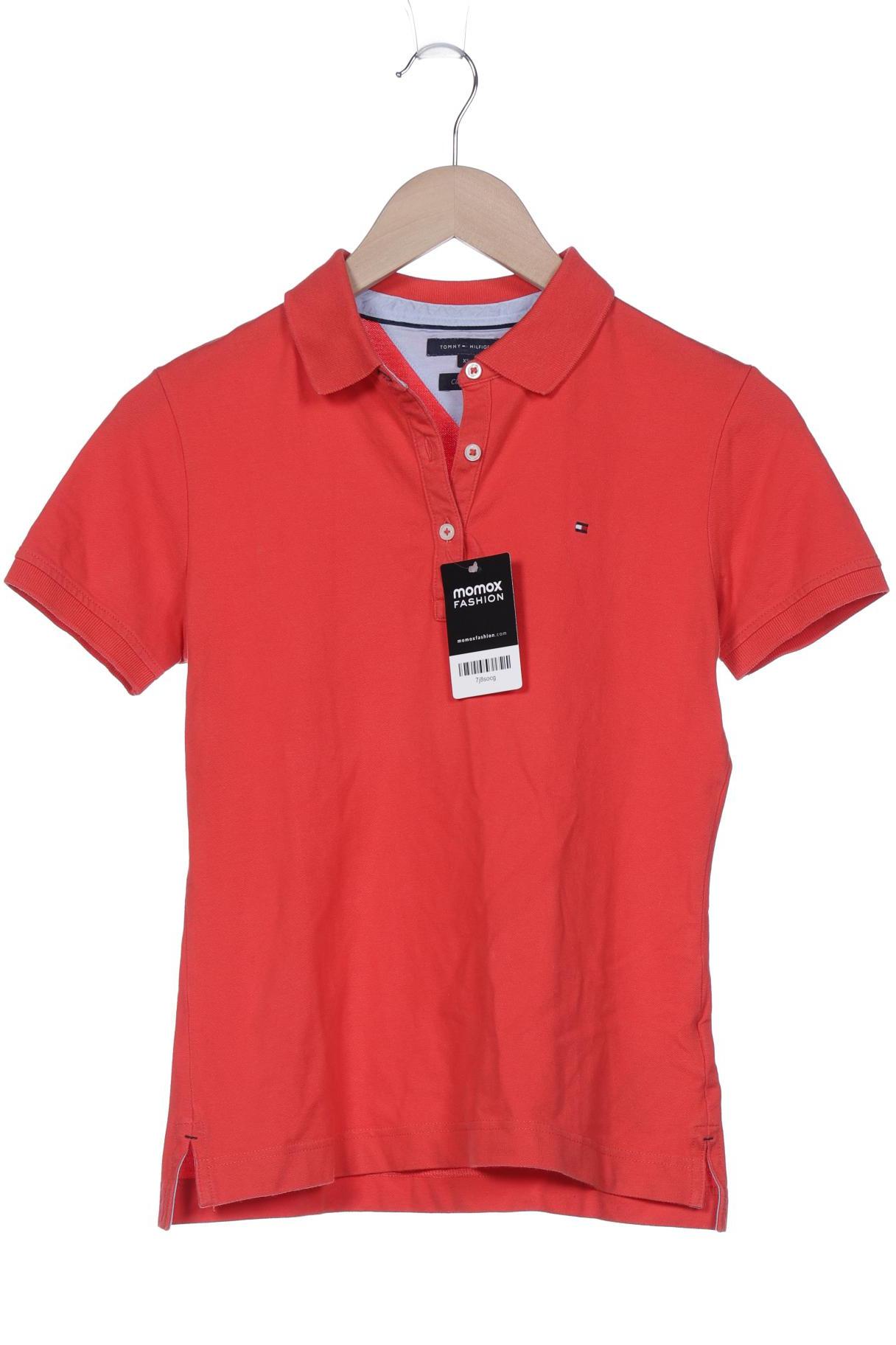 

Tommy Hilfiger Damen Poloshirt, orange, Gr. 34