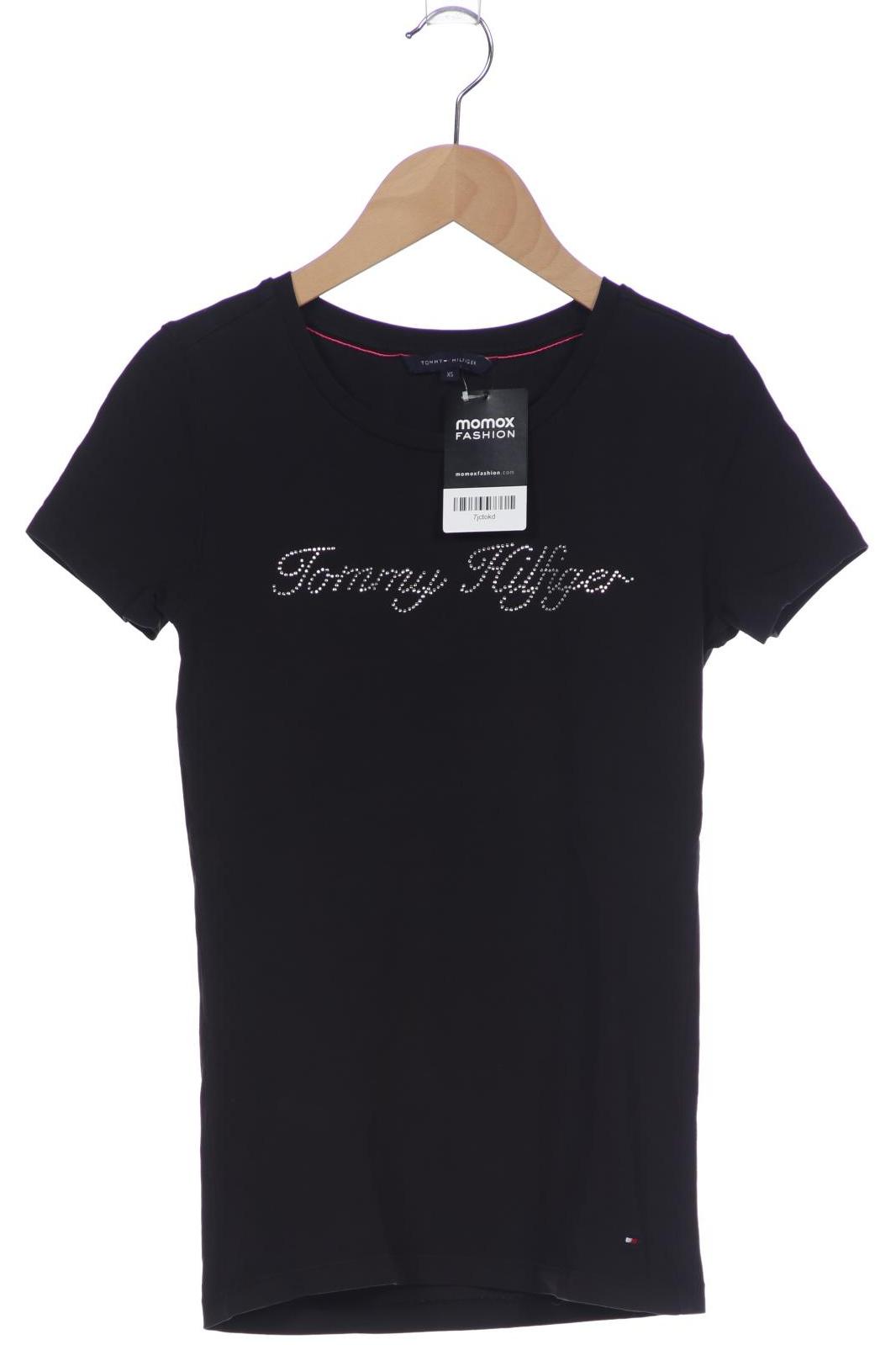 

Tommy Hilfiger Damen T-Shirt, schwarz, Gr. 34