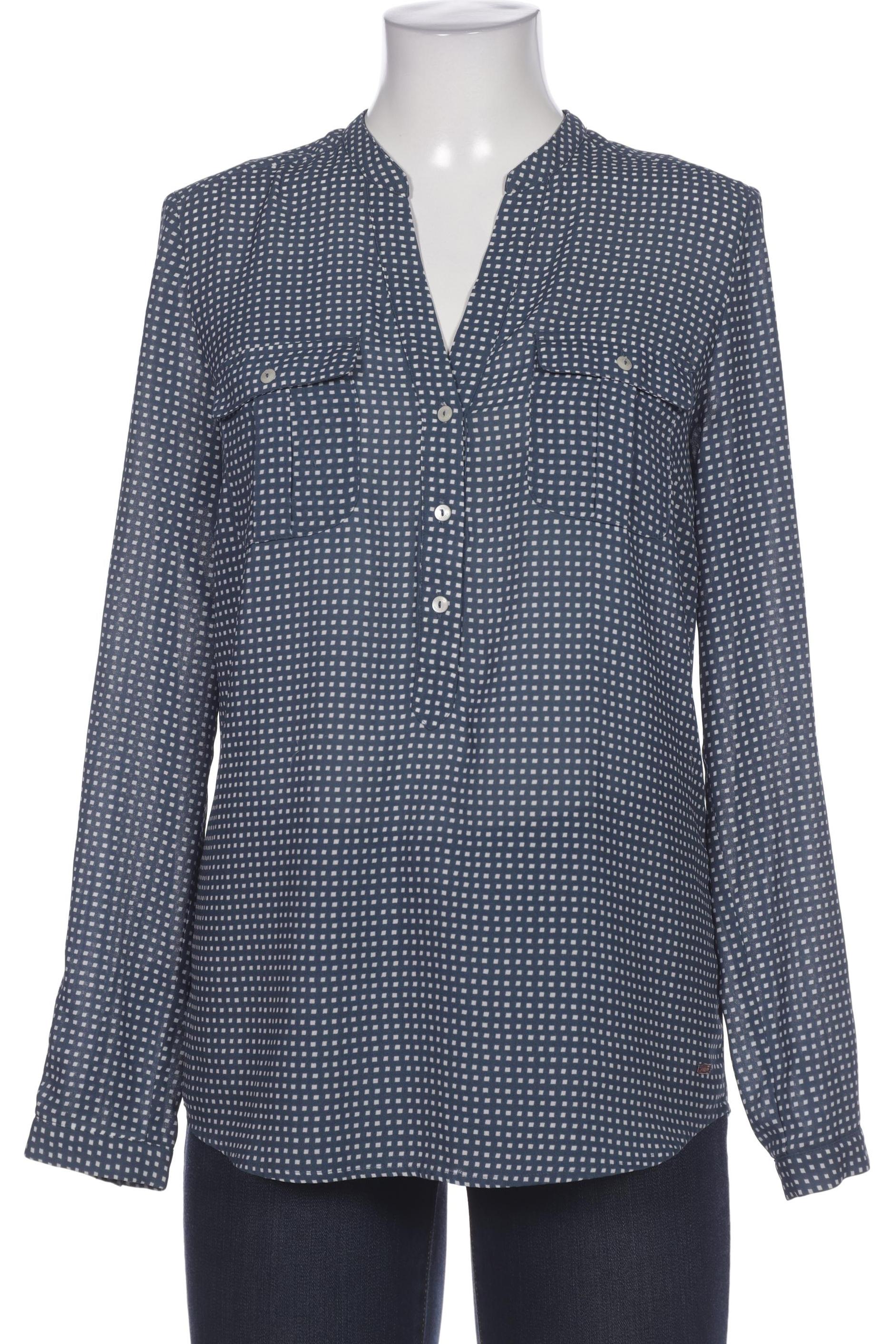 

Tommy Hilfiger Damen Bluse, blau, Gr. 8