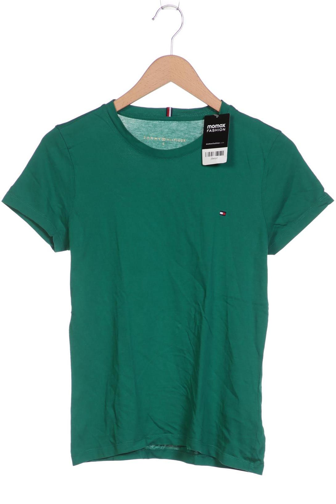 

Tommy Hilfiger Damen T-Shirt, grün, Gr. 36
