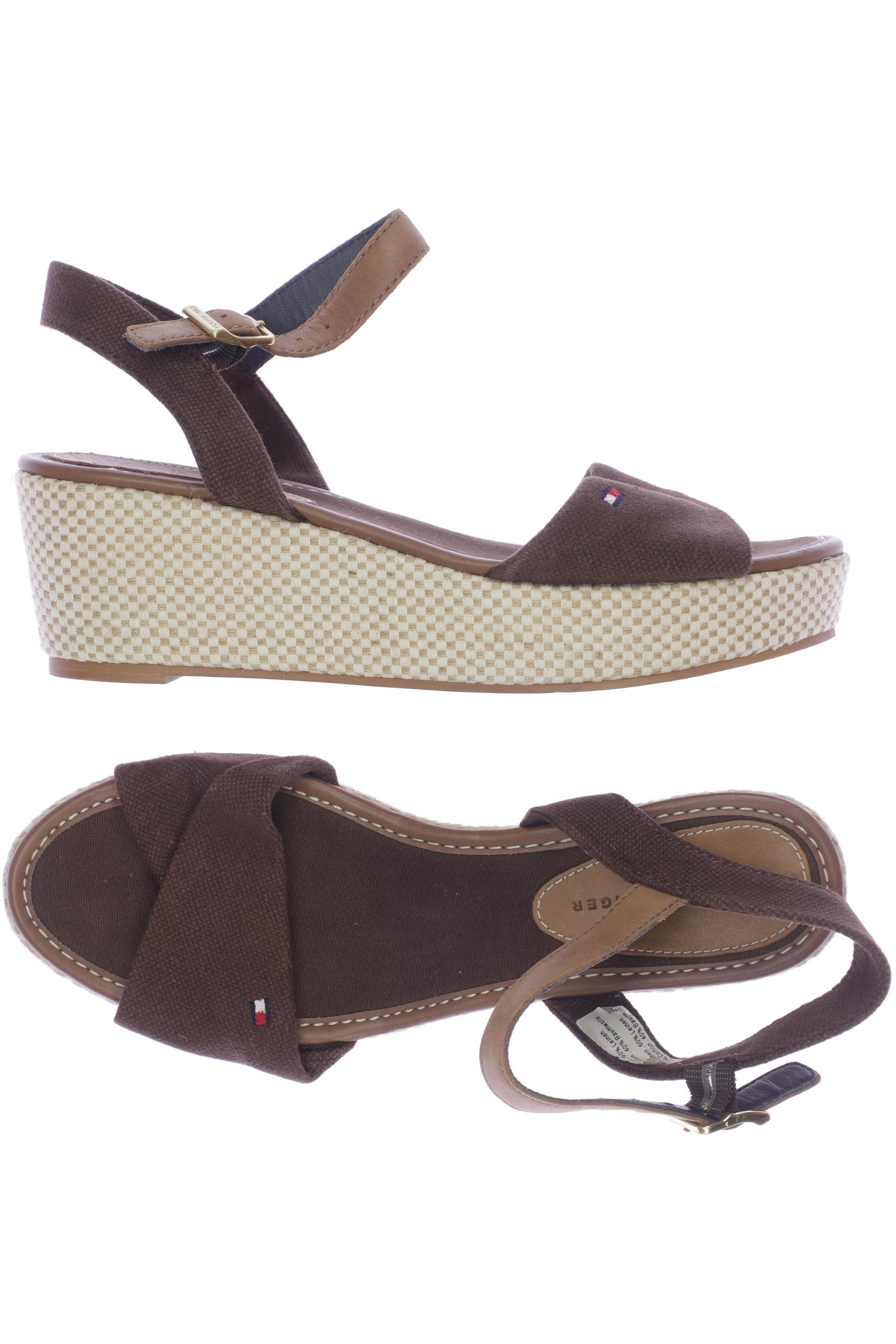 

Tommy Hilfiger Damen Sandale, braun, Gr. 37