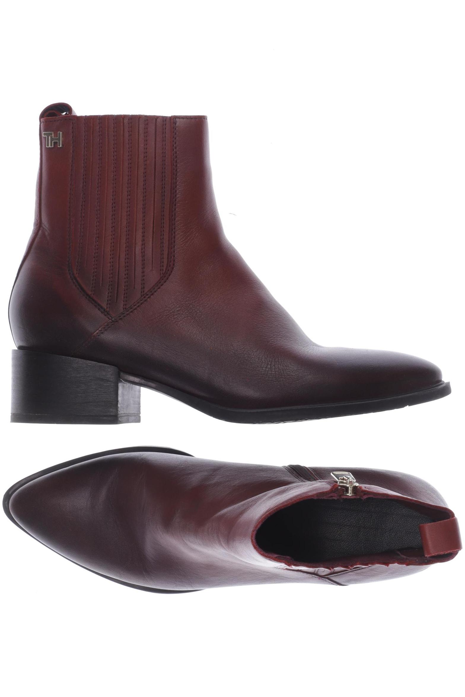 

Tommy Hilfiger Damen Stiefelette, bordeaux, Gr. 39