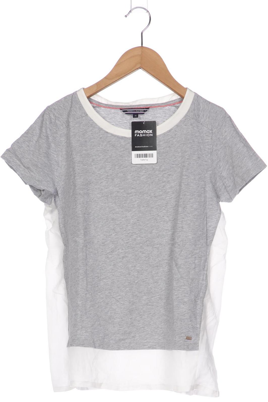 

Tommy Hilfiger Damen T-Shirt, grau, Gr. 34