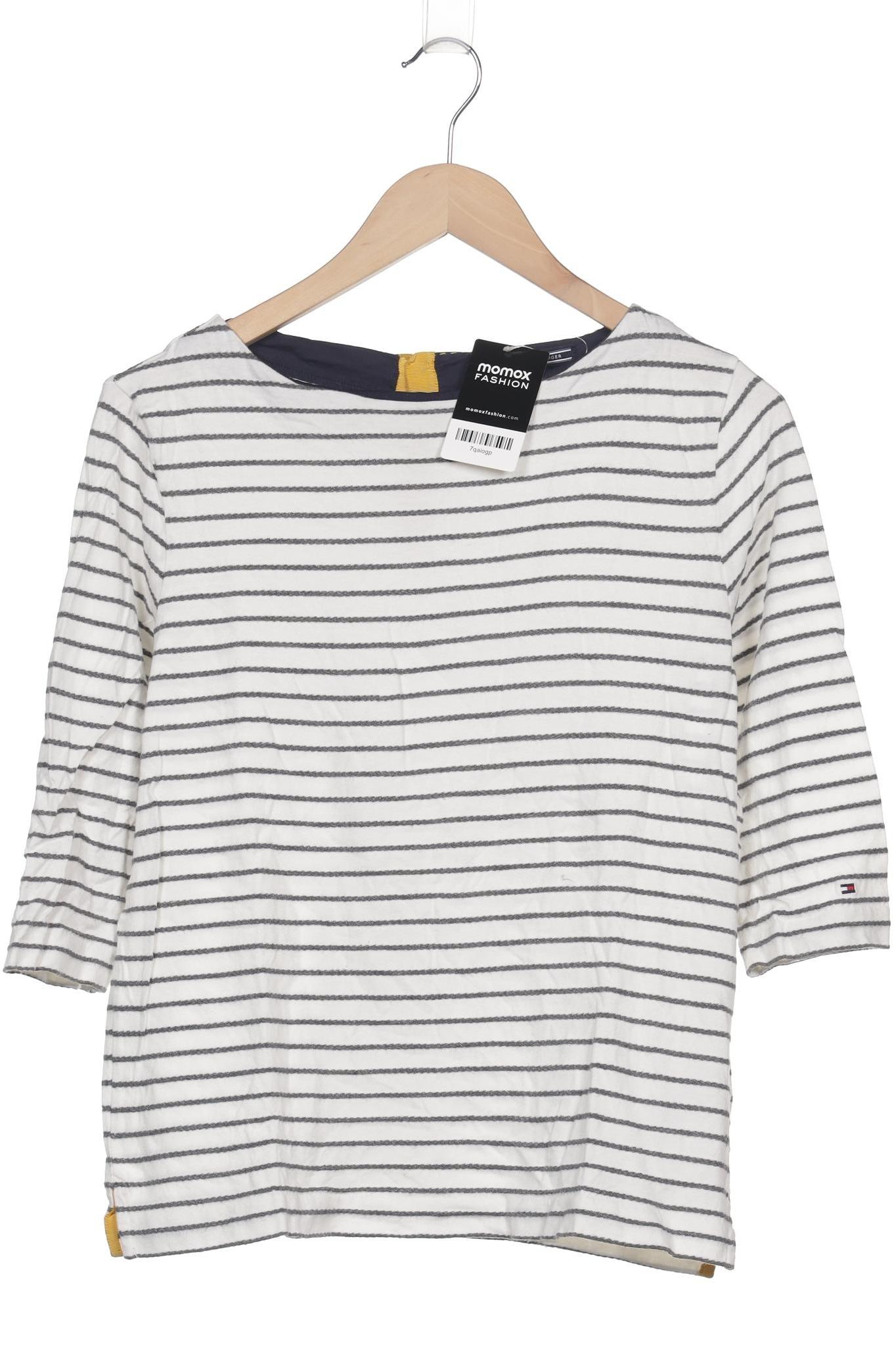 

Tommy Hilfiger Damen Langarmshirt, weiß, Gr. 38