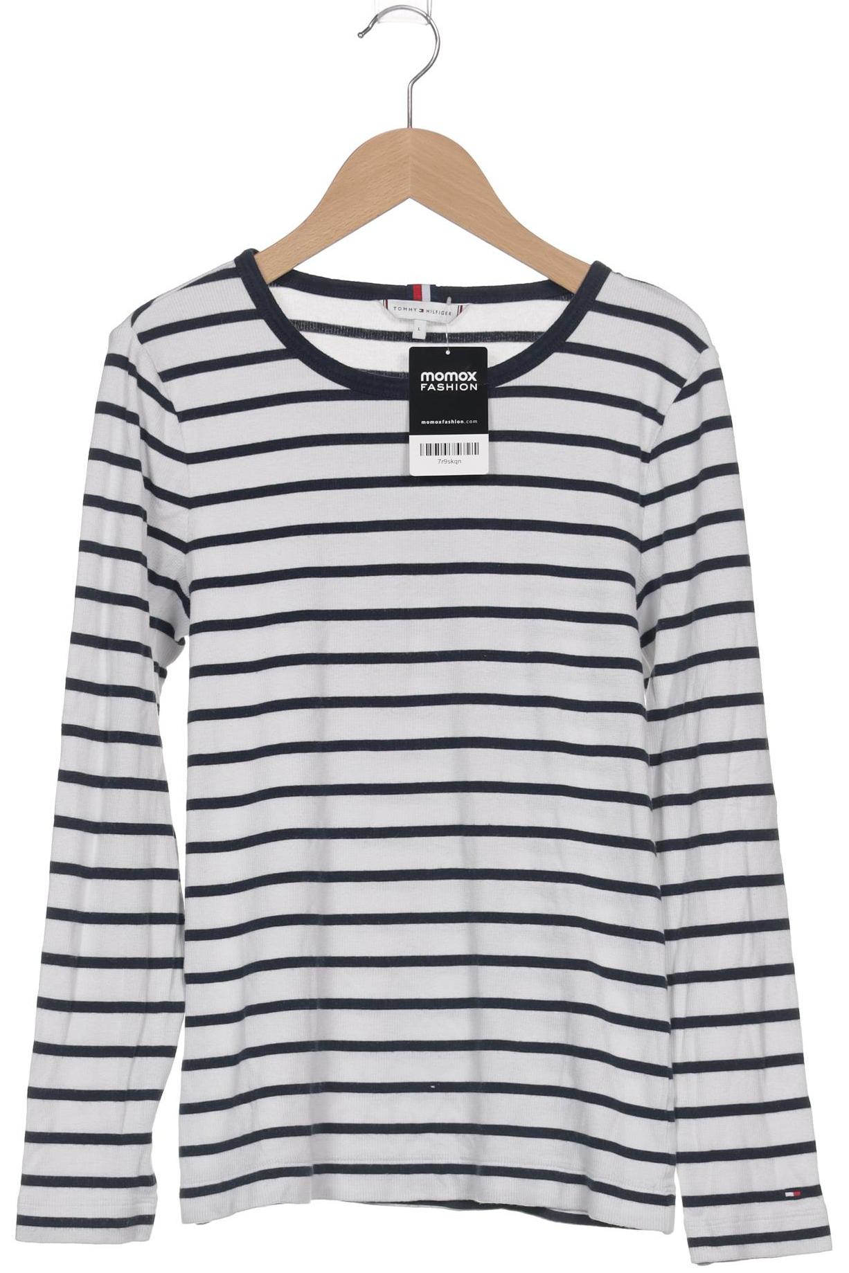 

Tommy Hilfiger Damen Langarmshirt, weiß, Gr. 42