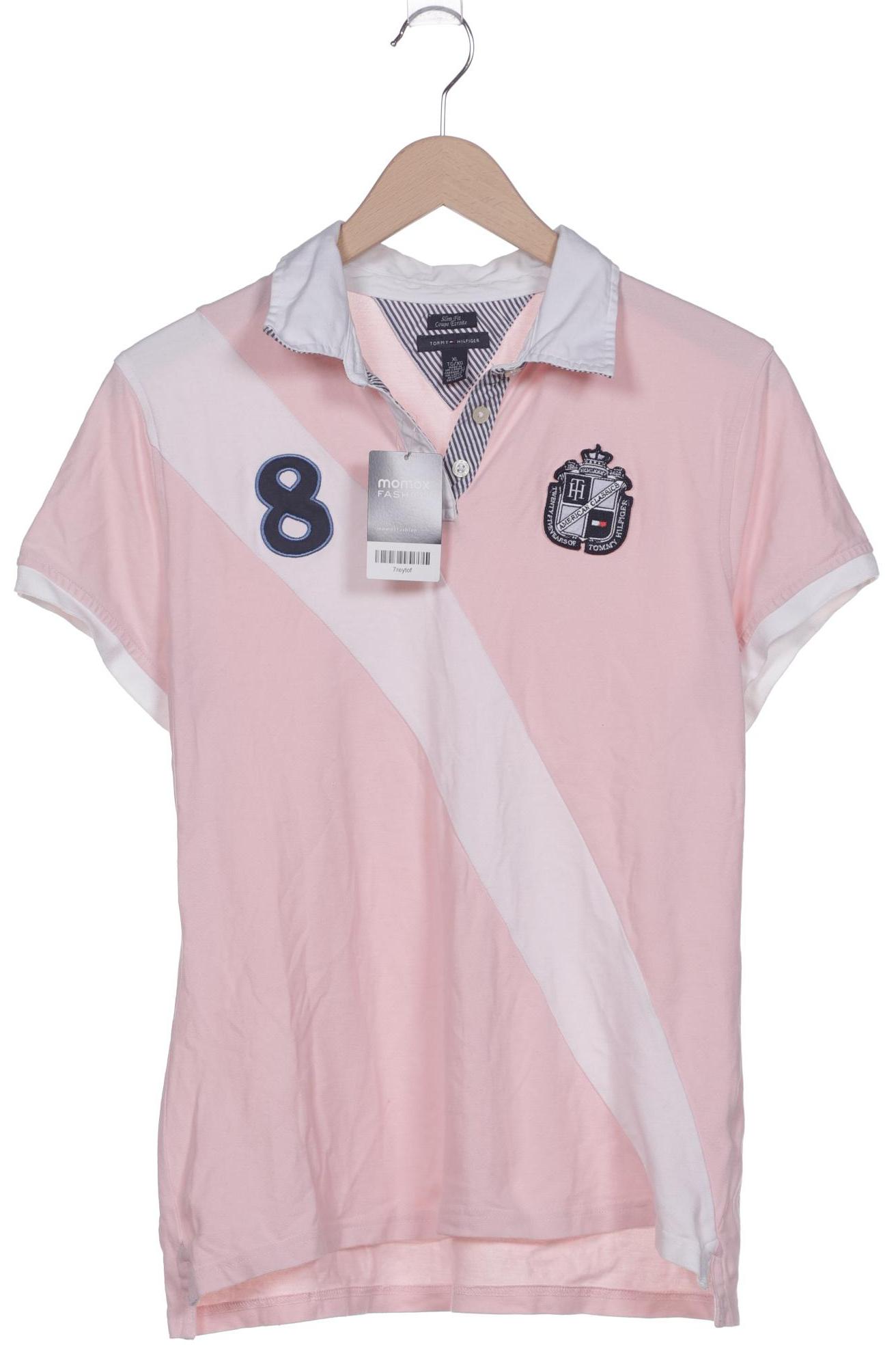 

Tommy Hilfiger Damen Poloshirt, pink, Gr. 44