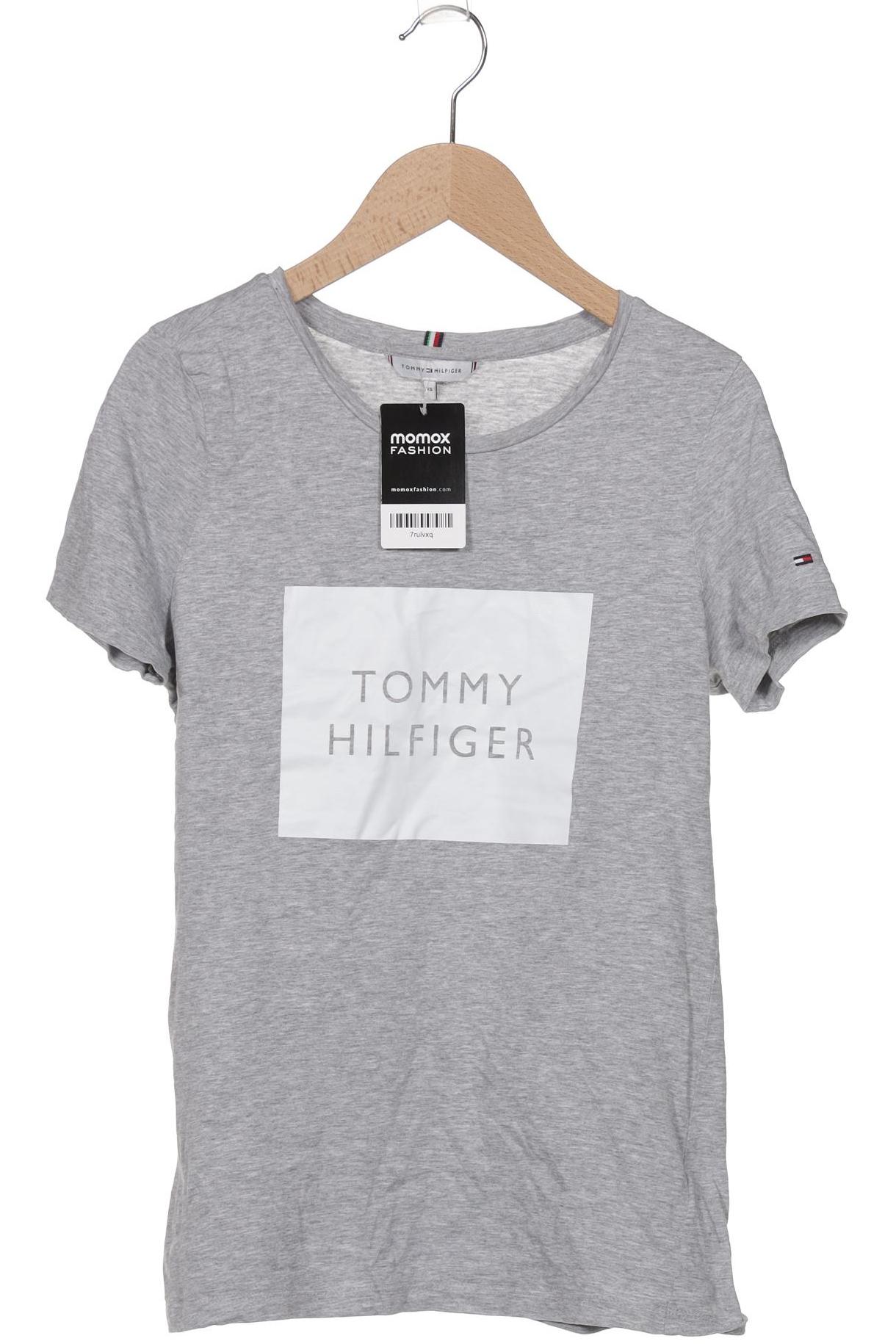 

Tommy Hilfiger Damen T-Shirt, grau, Gr. 34