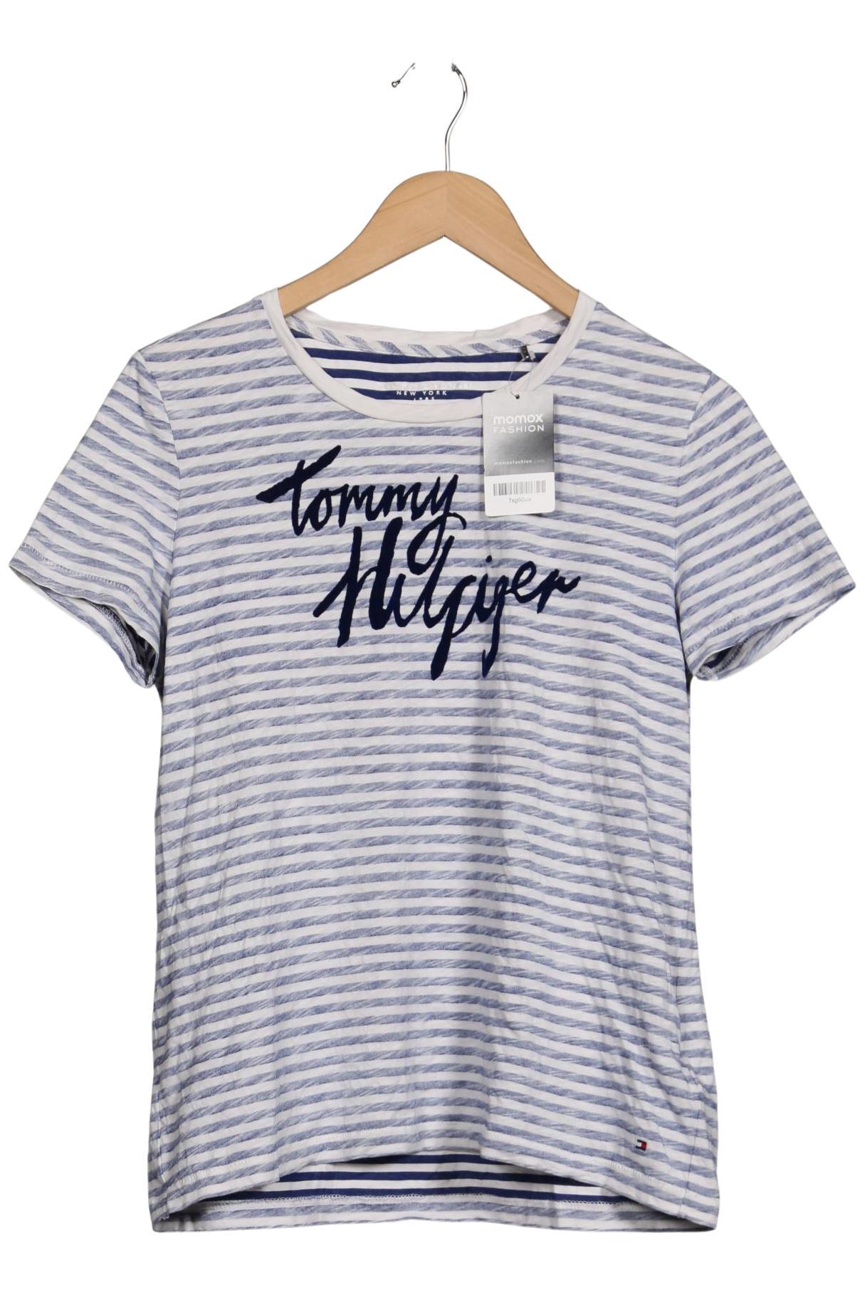 

Tommy Hilfiger Damen T-Shirt, blau, Gr. 38