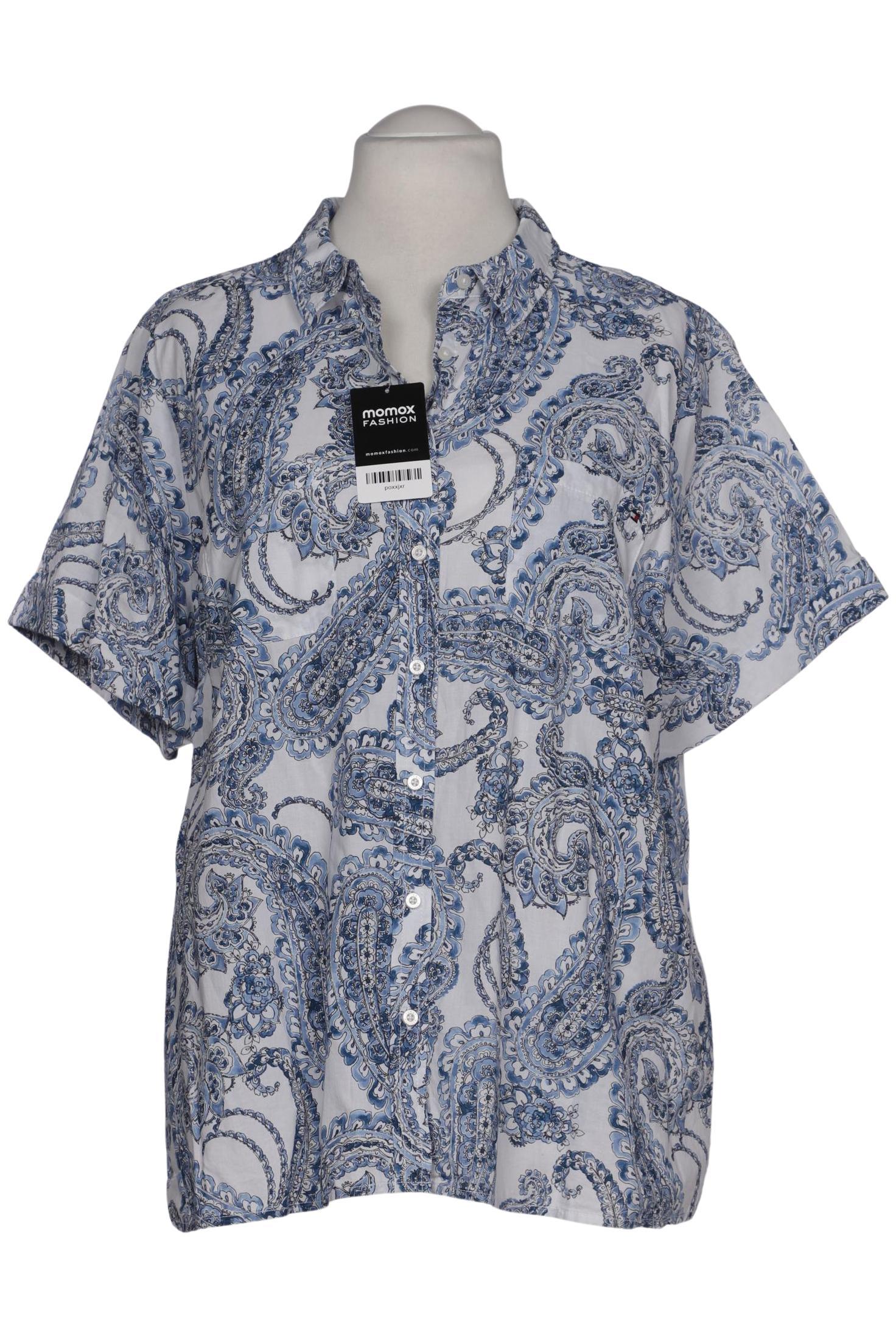 

Tommy Hilfiger Damen Bluse, blau, Gr. 52