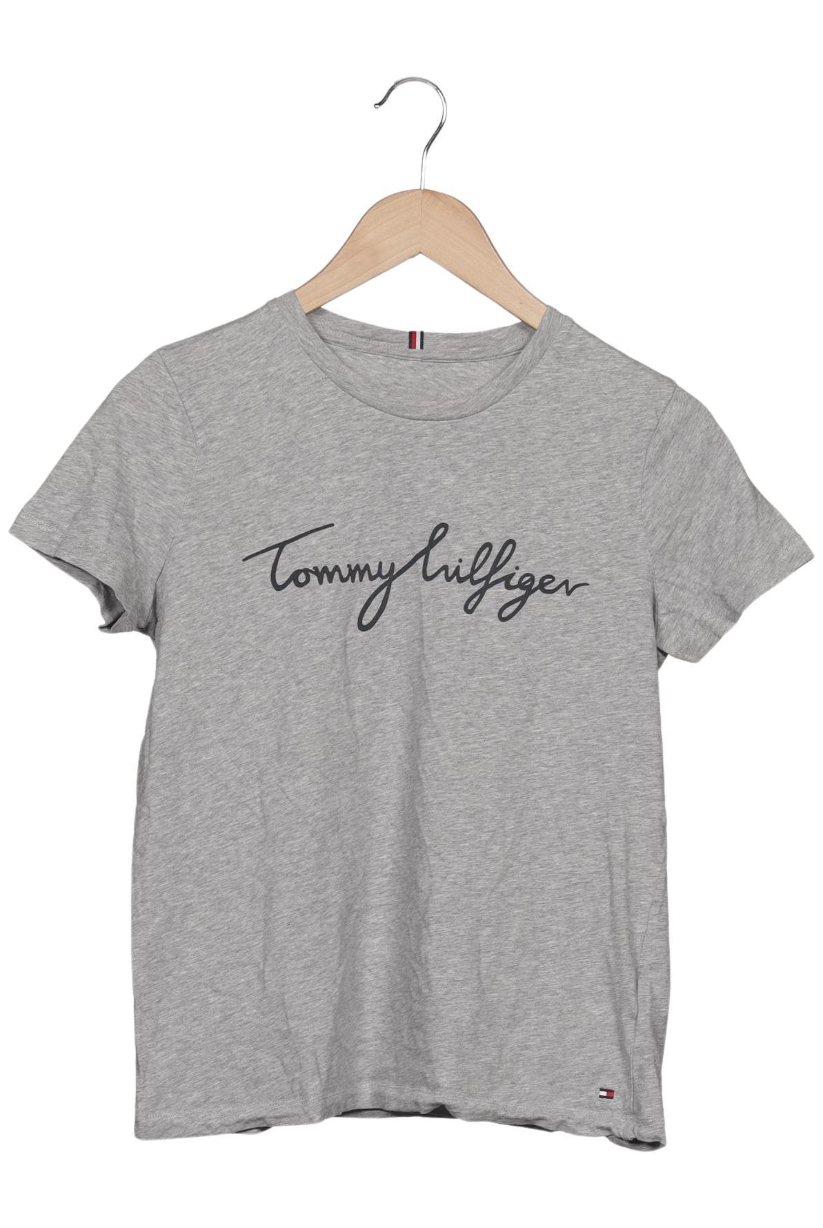

Tommy Hilfiger Damen T-Shirt, grau, Gr. 36