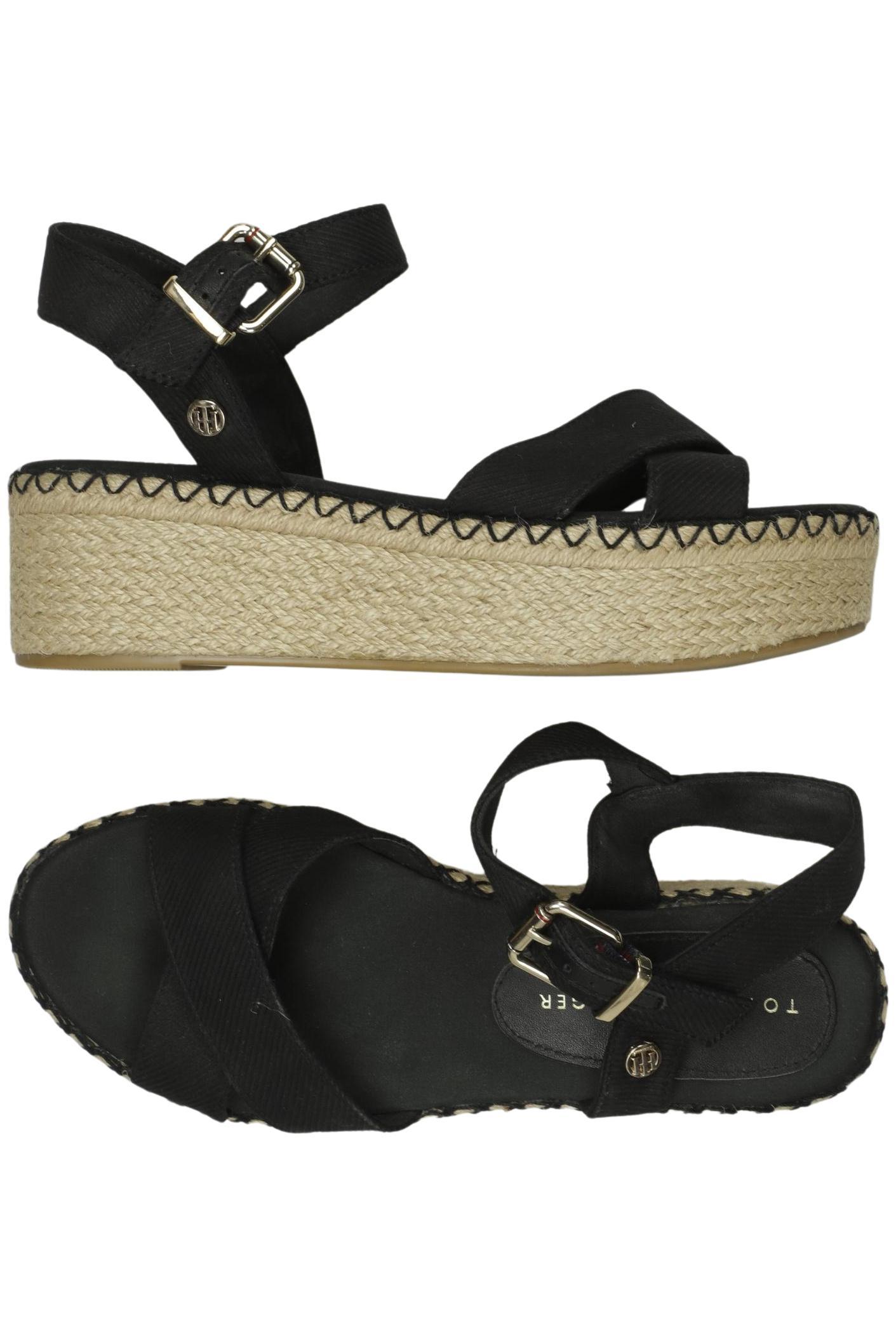 

Tommy Hilfiger Damen Sandale, schwarz, Gr. 38