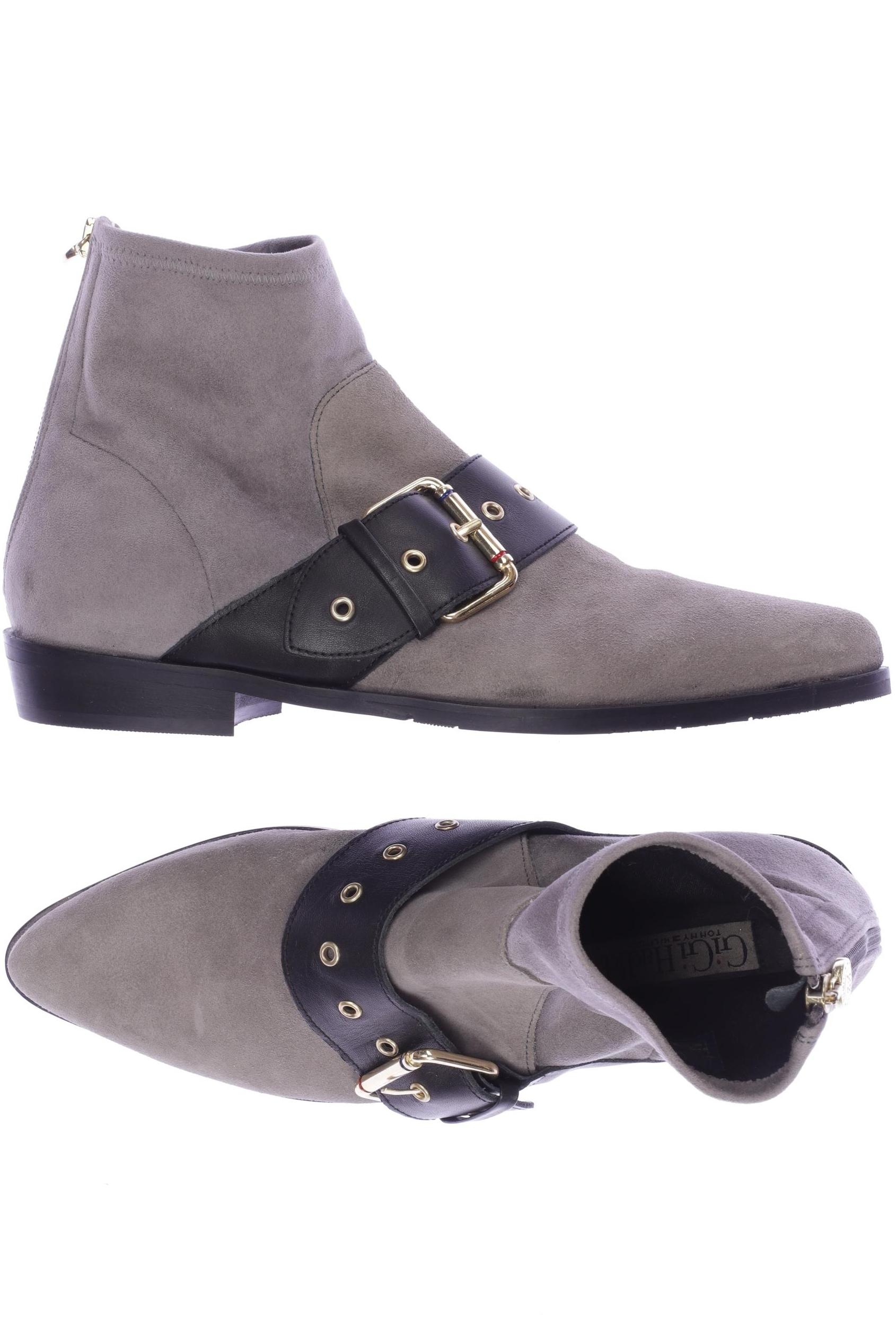 

Tommy Hilfiger Damen Stiefelette, grau, Gr. 40