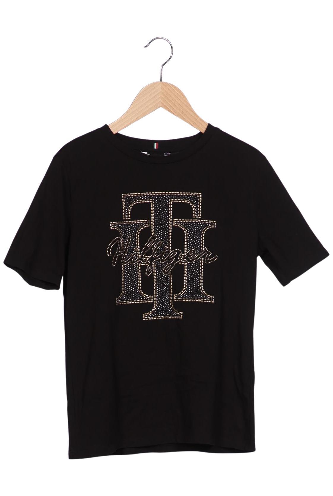 

Tommy Hilfiger Damen T-Shirt, schwarz, Gr. 34