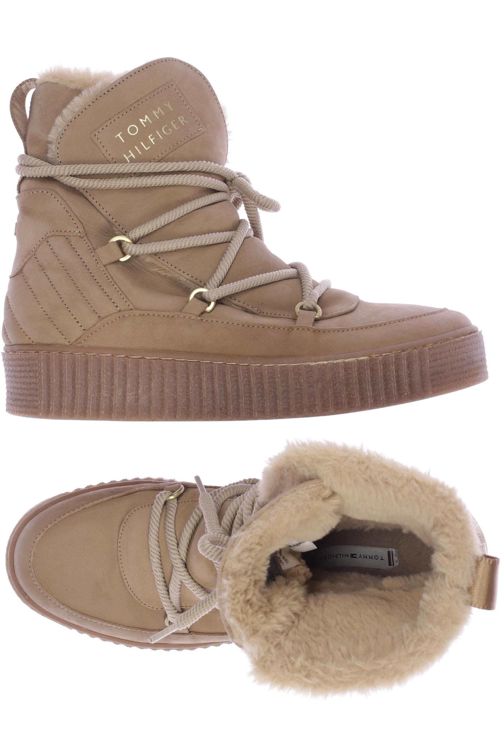 

Tommy Hilfiger Damen Stiefelette, beige, Gr. 40