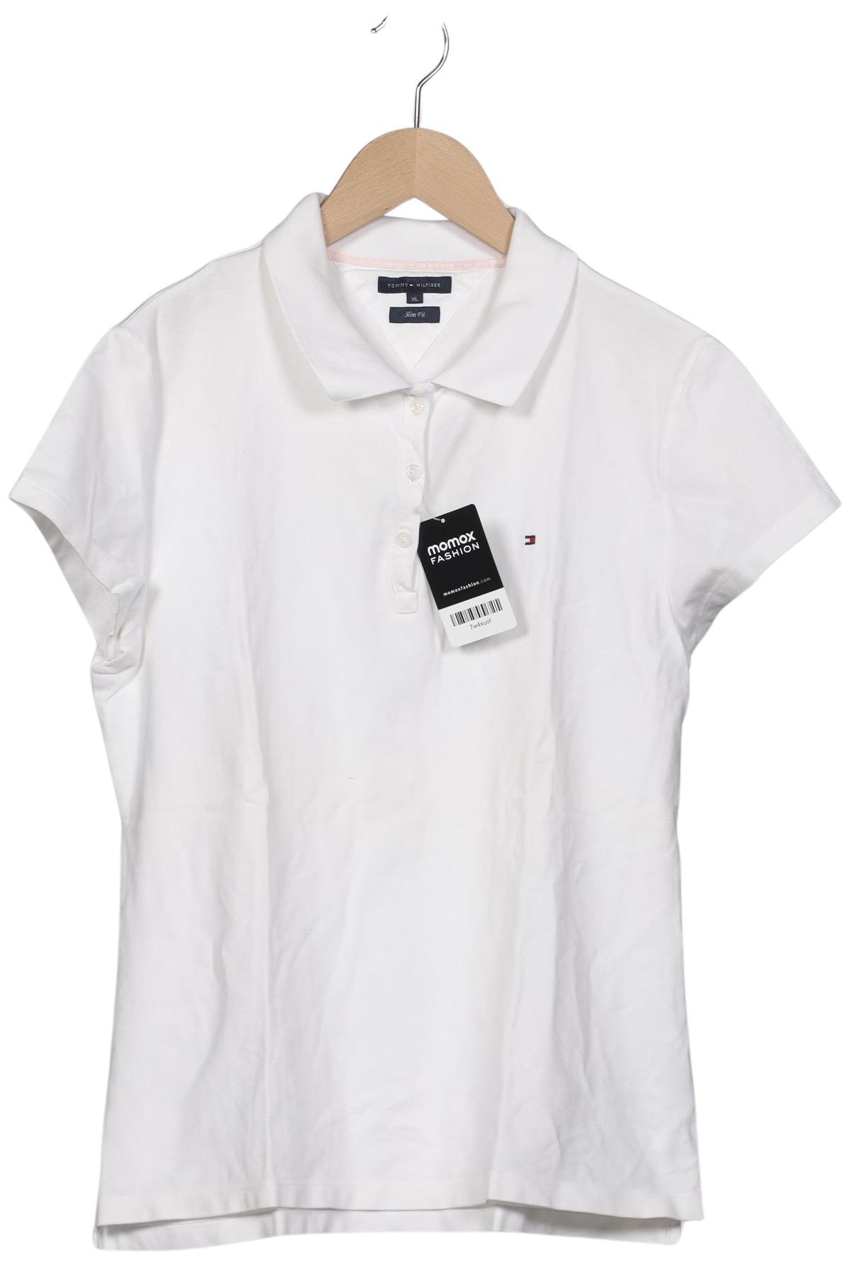 

Tommy Hilfiger Damen Poloshirt, weiß, Gr. 44