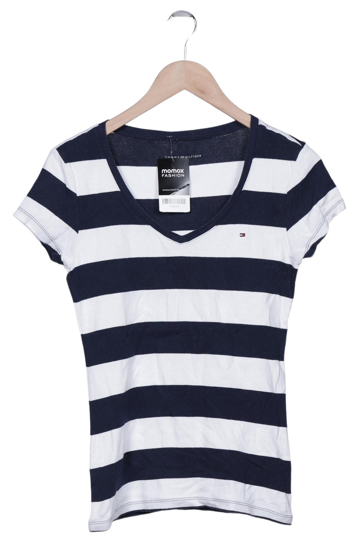 

Tommy Hilfiger Damen T-Shirt, marineblau, Gr. 36