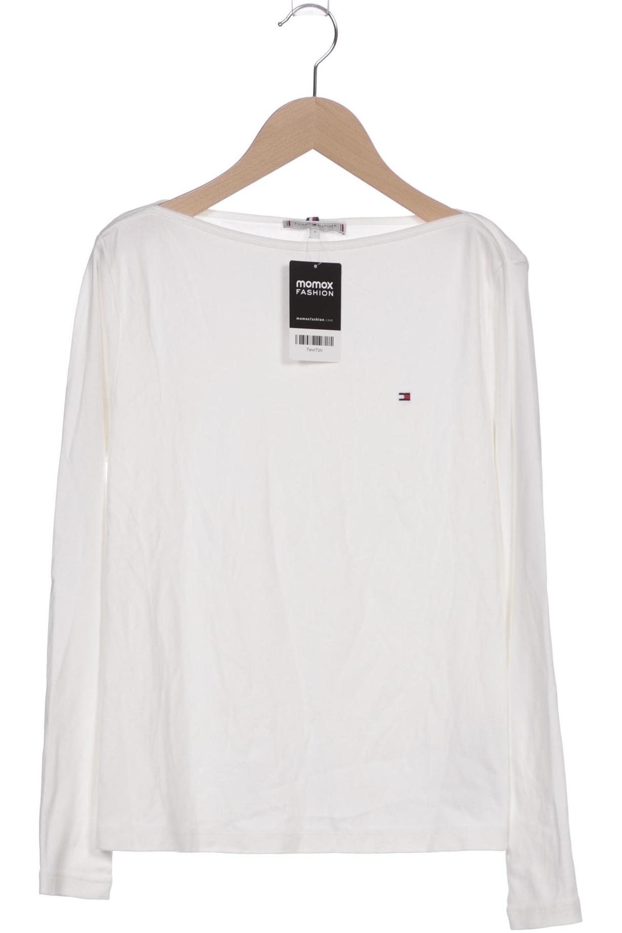 

Tommy Hilfiger Damen Langarmshirt, weiß, Gr. 36