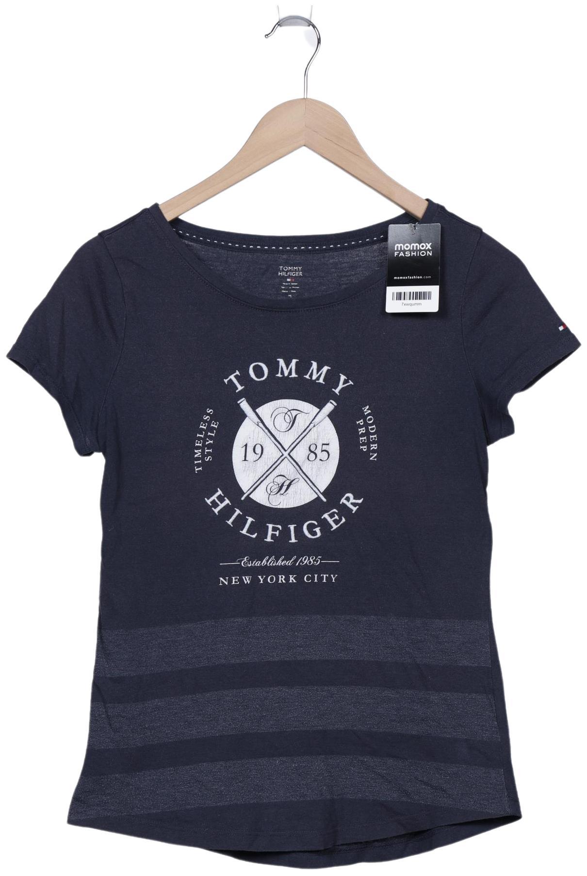 

Tommy Hilfiger Damen T-Shirt, marineblau, Gr. 38