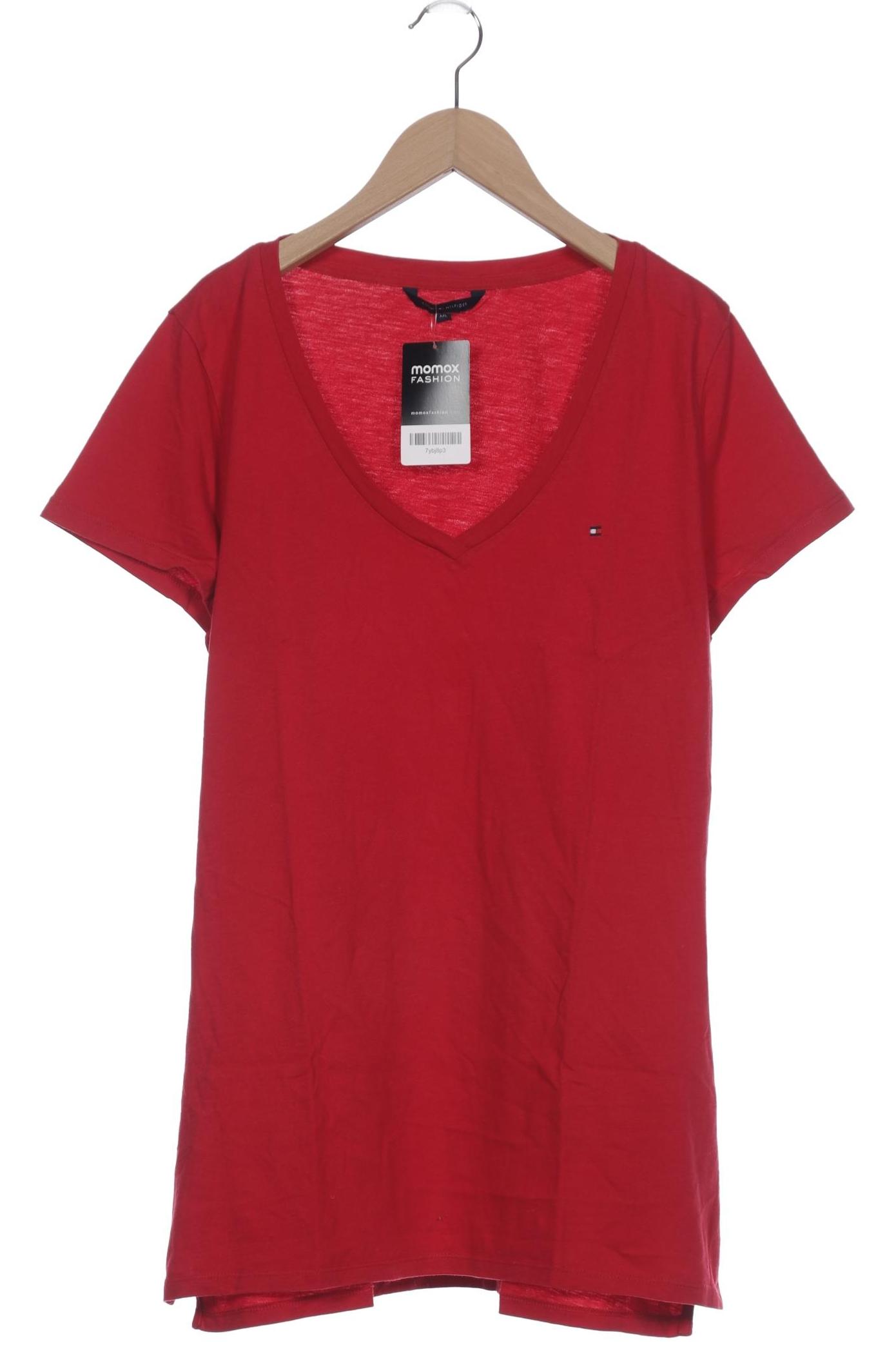 

Tommy Hilfiger Damen T-Shirt, rot, Gr. 46