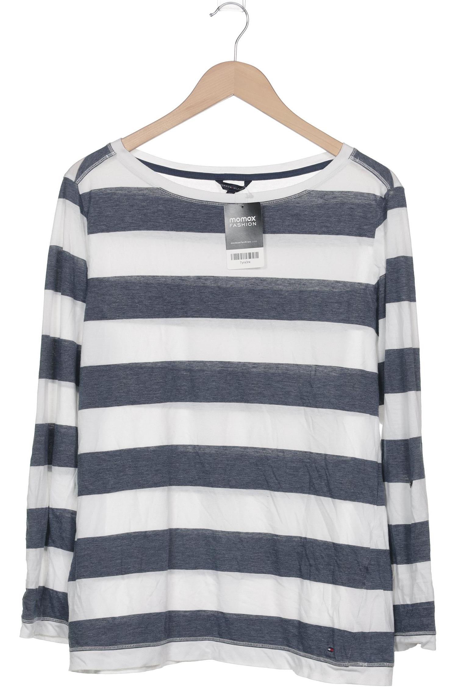 

Tommy Hilfiger Damen Langarmshirt, weiß, Gr. 46