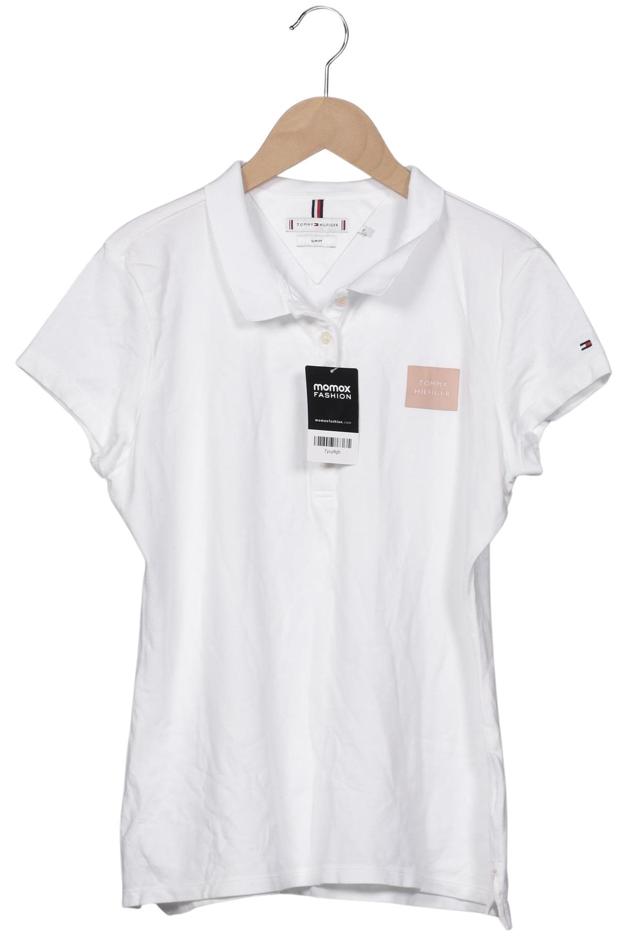 

Tommy Hilfiger Damen Poloshirt, weiß, Gr. 44