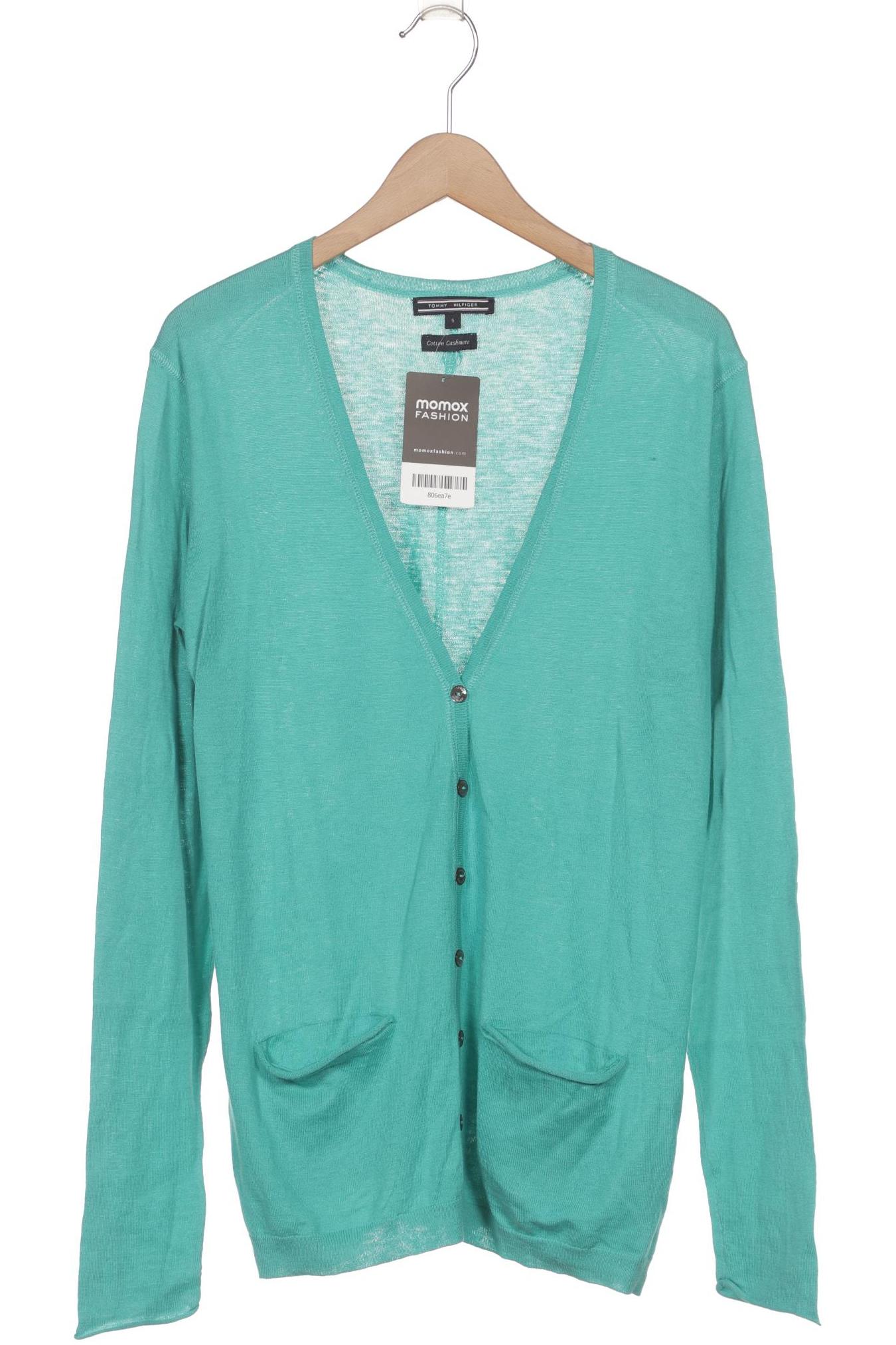 

Tommy Hilfiger Damen Strickjacke, türkis, Gr. 36
