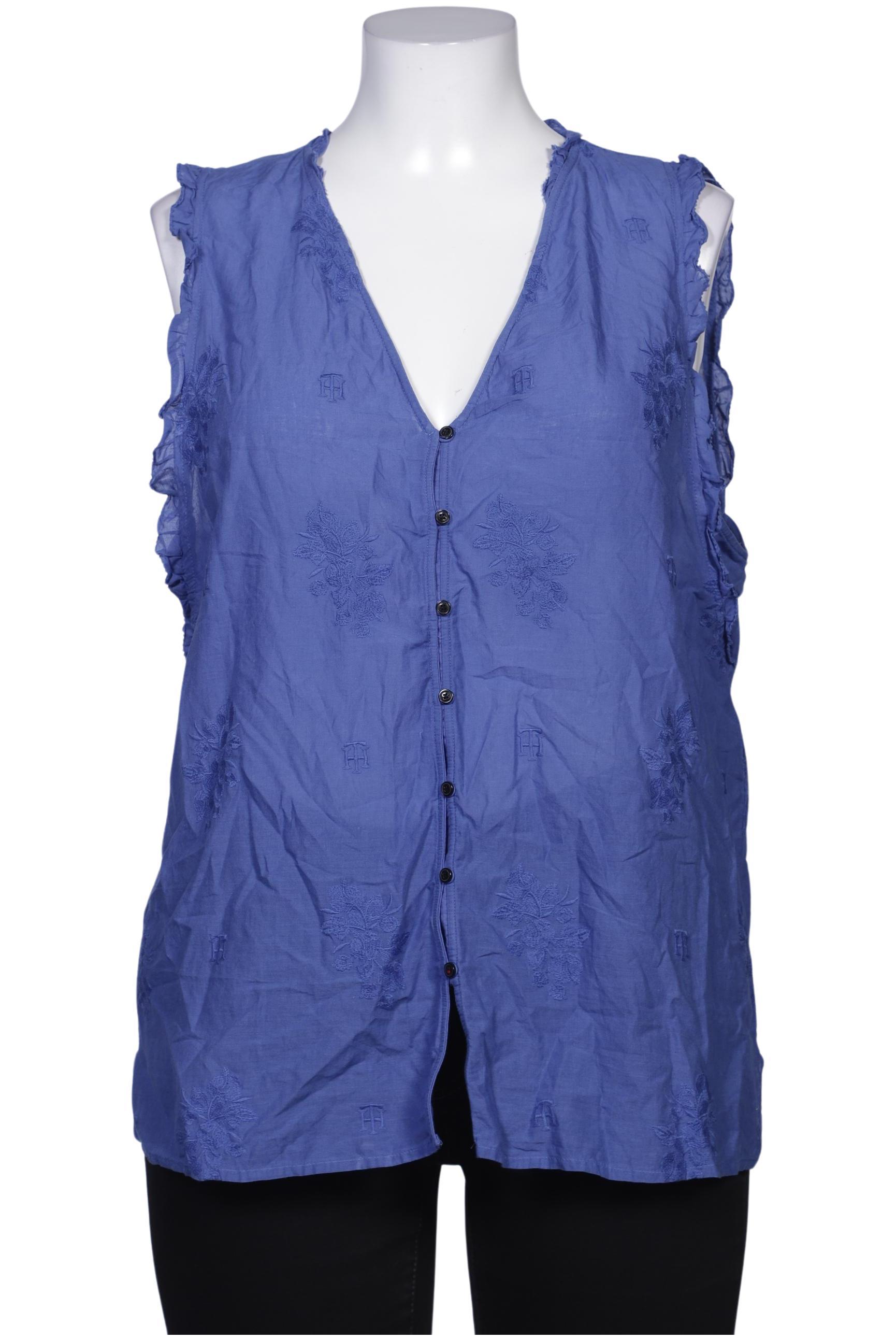 

Tommy Hilfiger Damen Bluse, blau, Gr. 44